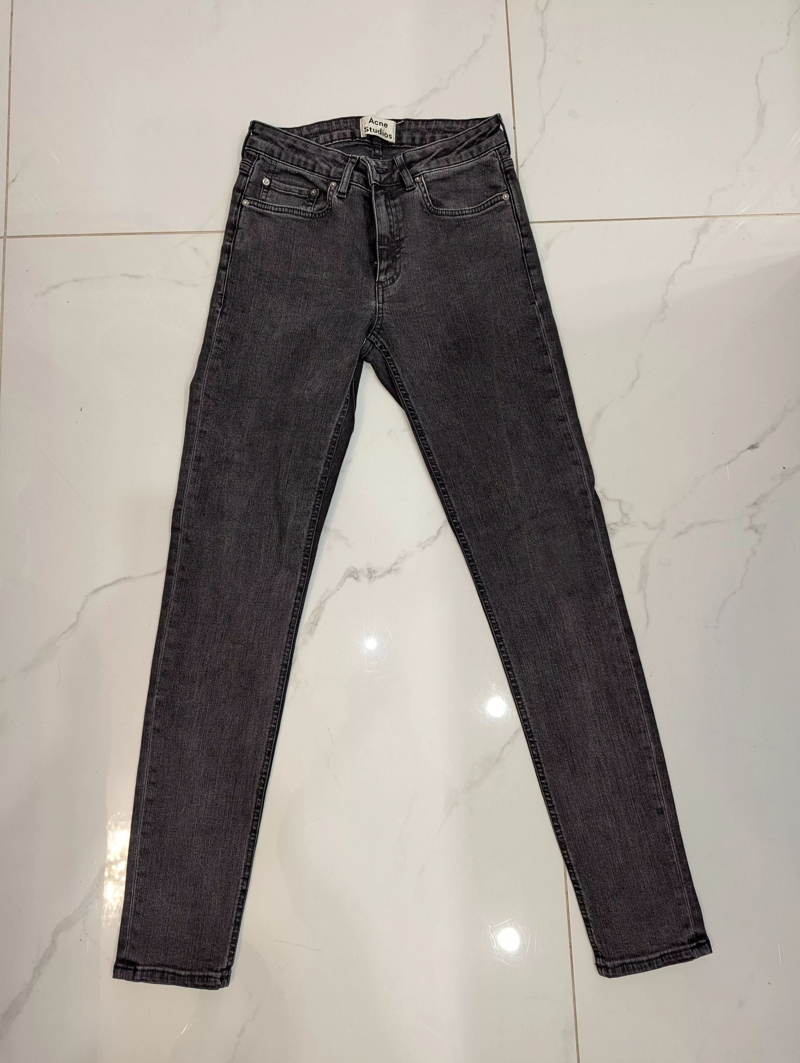 Acne Studios Denim Acne studios skin 5 used black jeans