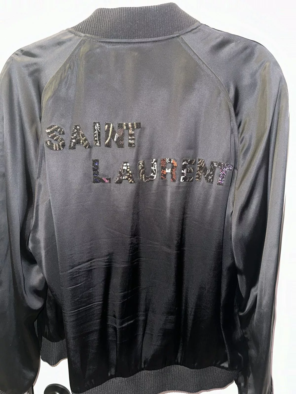 Embellish Bombers Embellish × Yves Saint Laurent SAINT LAURENT BOMBER Black