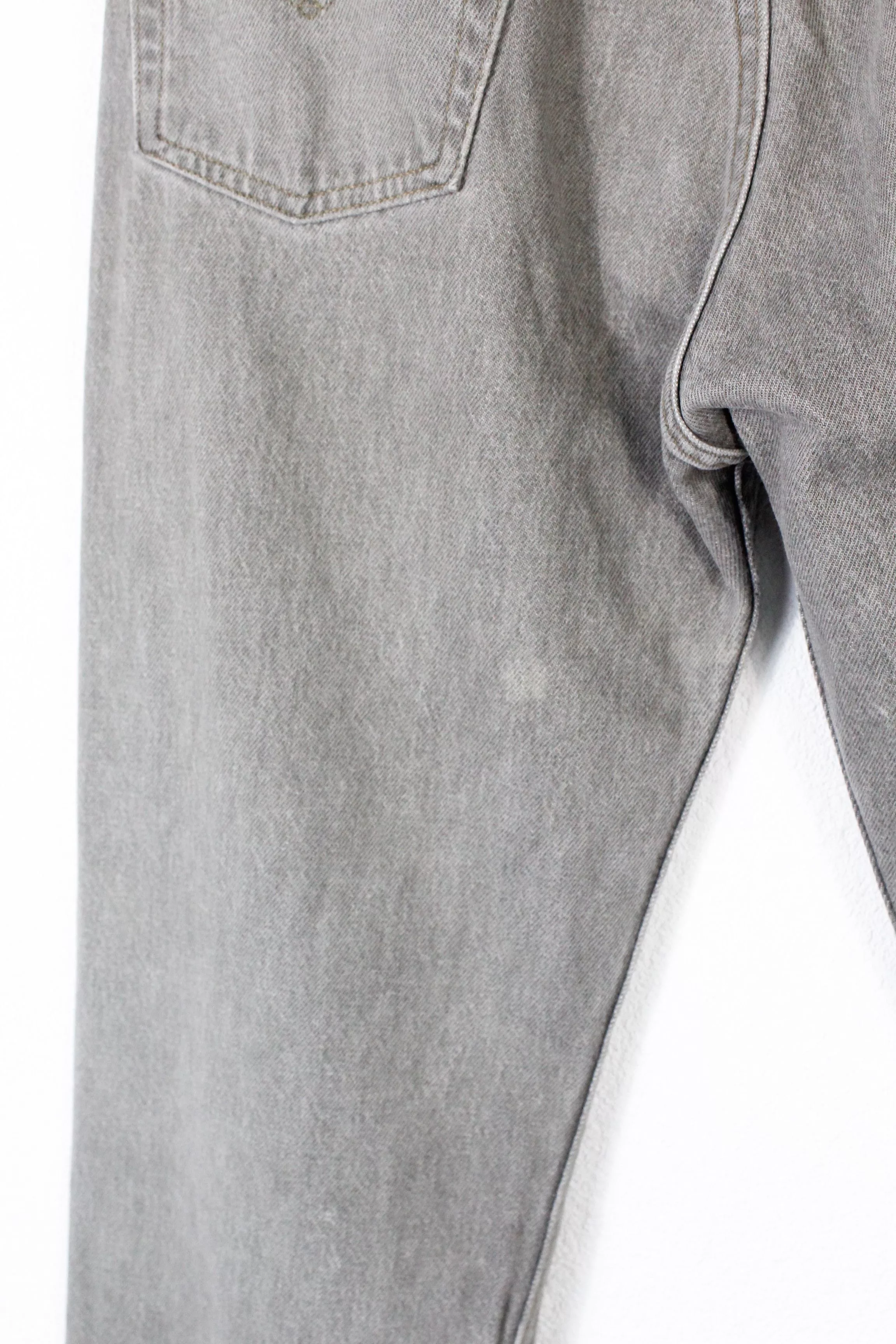 Levi's Denim Levi's × Levi's Vintage Clothing × Vintage Vintage Levis 501 Gray Denim Jeans Pants Made in USA