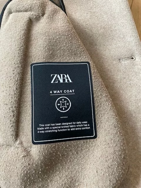 Zara Heavy Coats Zara Collar Trench Coat (Size M) Brown