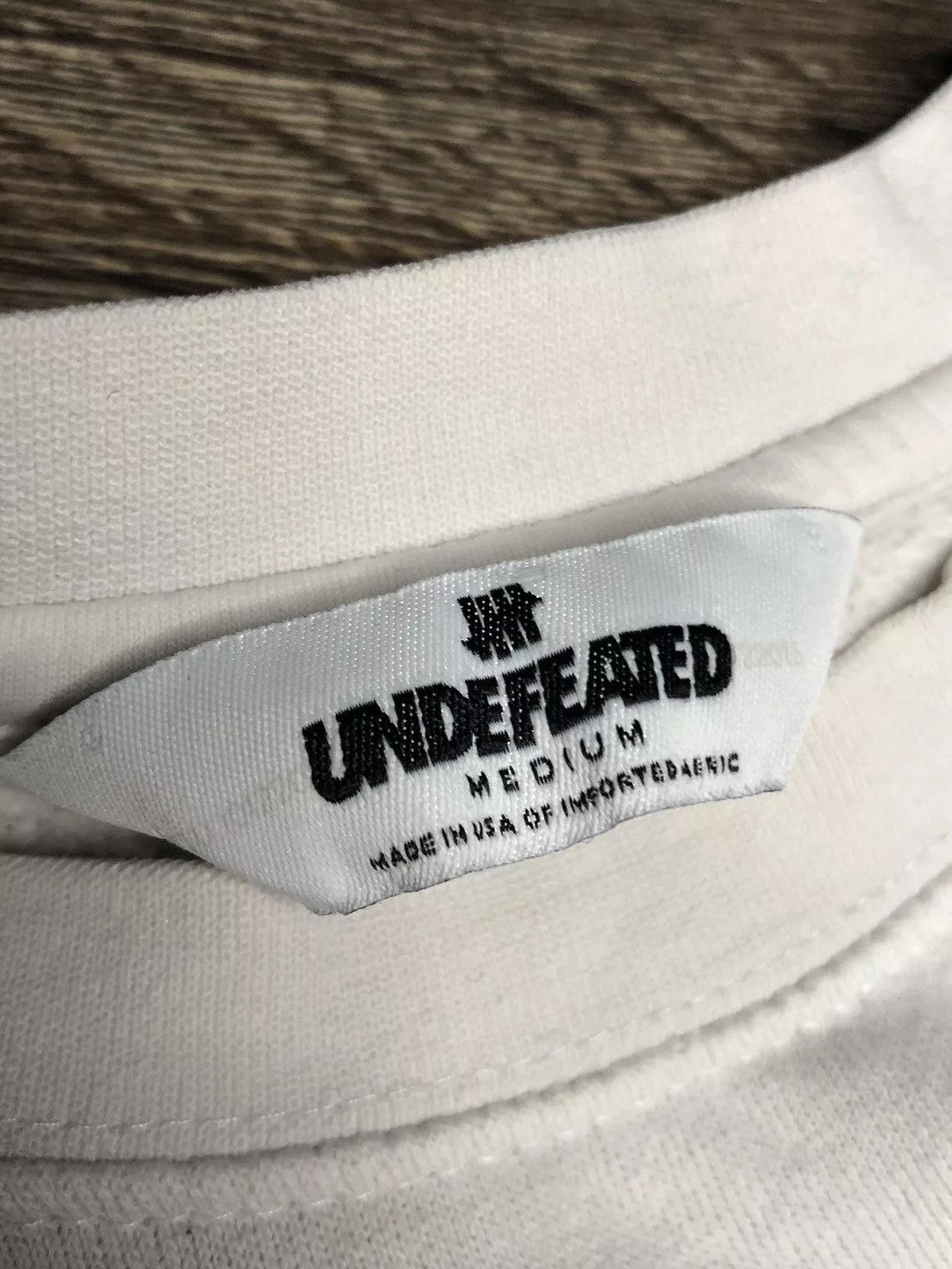 Undefeated Sweaters Knitwear Undefeated White Sweater