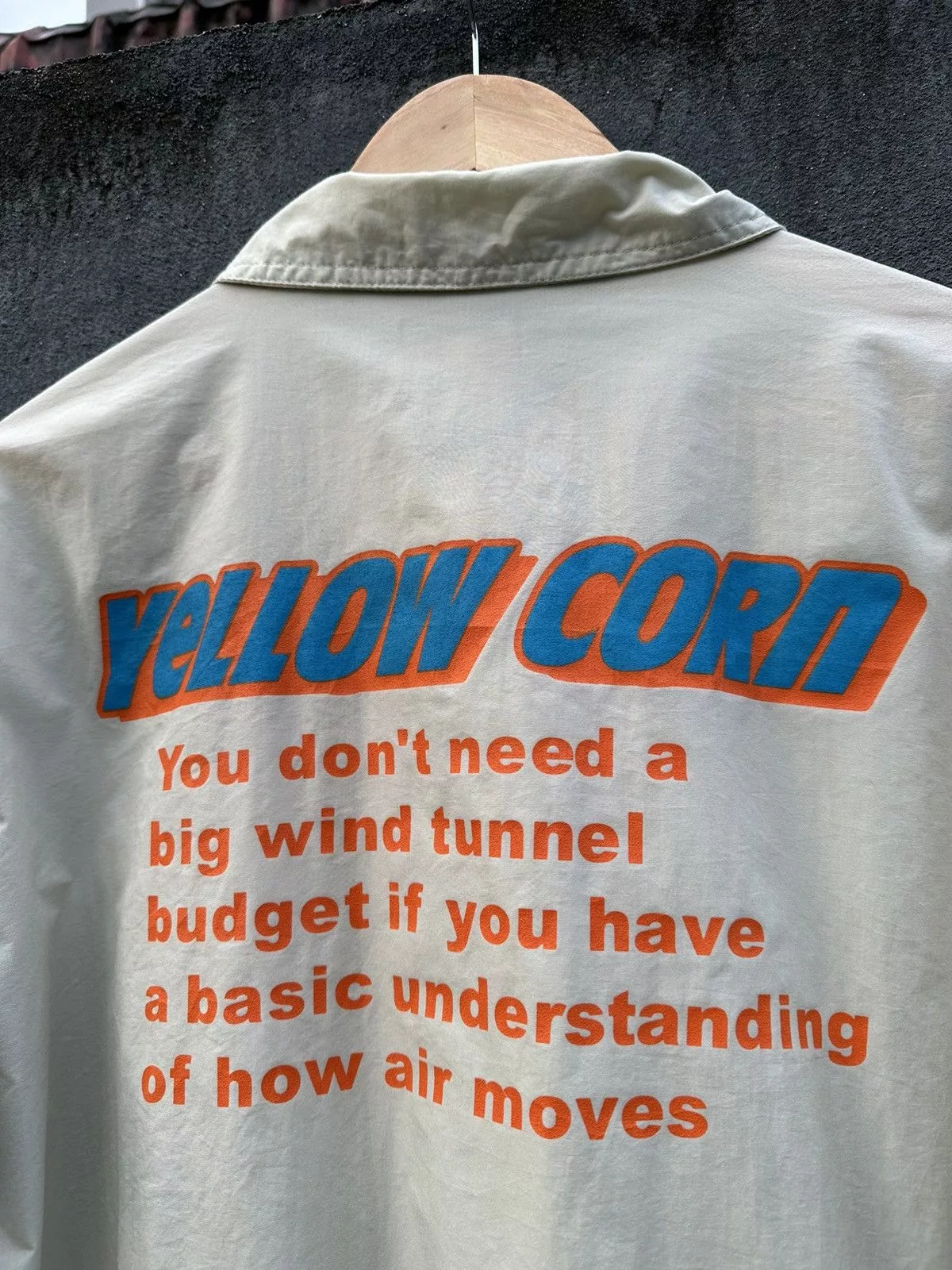 YELLOW CORN Light Jackets 👹Yellow Corn RIDE LIKE HELL Detroit Style Jacket White
