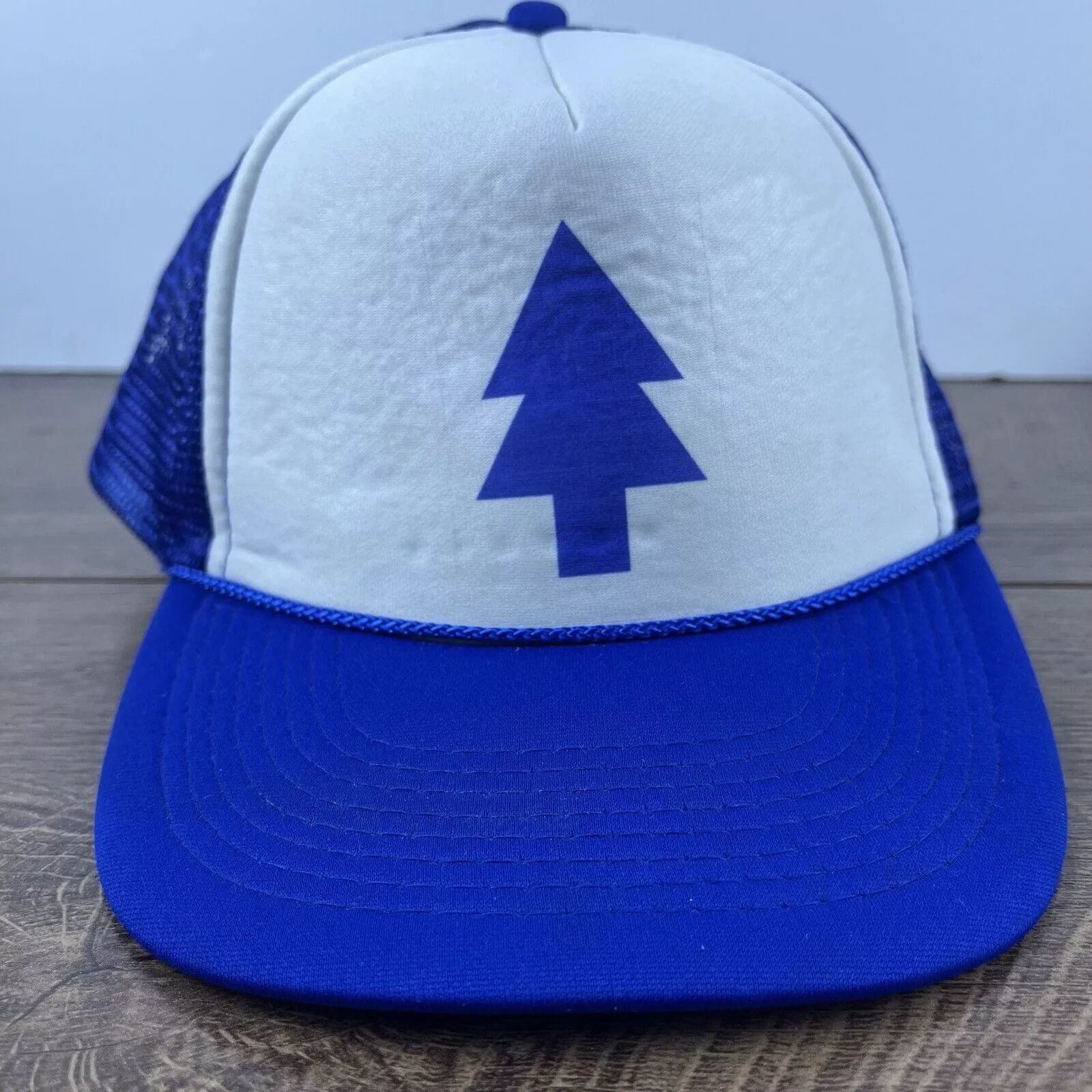 Other Hats Other Pine Tree Hat Pine Tree Snapback Hat Blue Adjustable Hat Adu