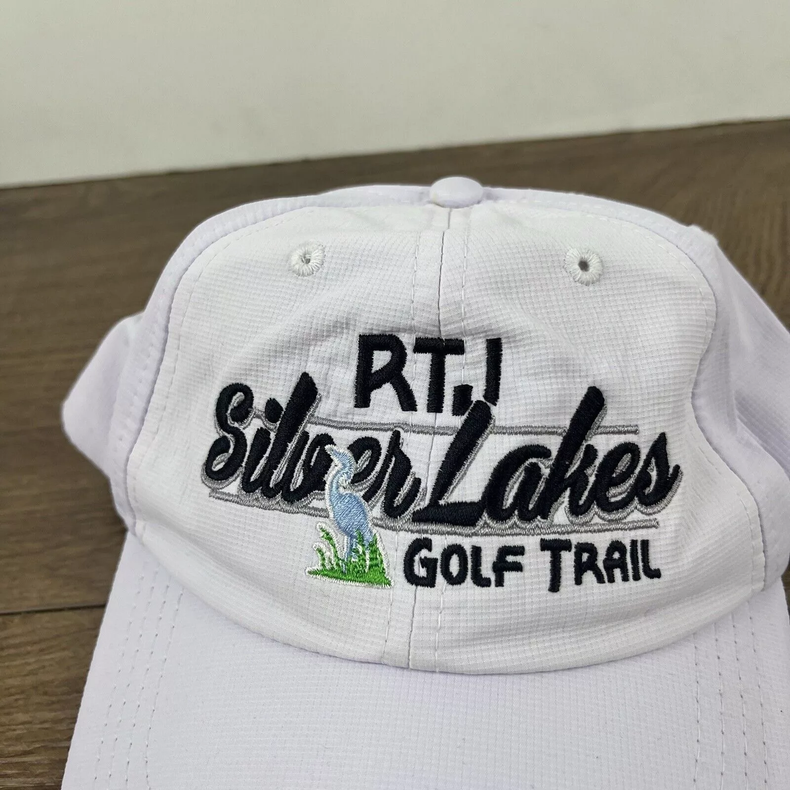 Other Hats Other Silver Lakes Hat RT I Golf Trail Hat White Hat Adjustable Wh