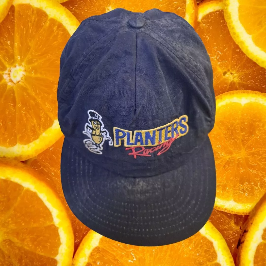 Other Hats Other Vintage Berkley Pointe Planters Peanuts Snapback Hat Cap Black