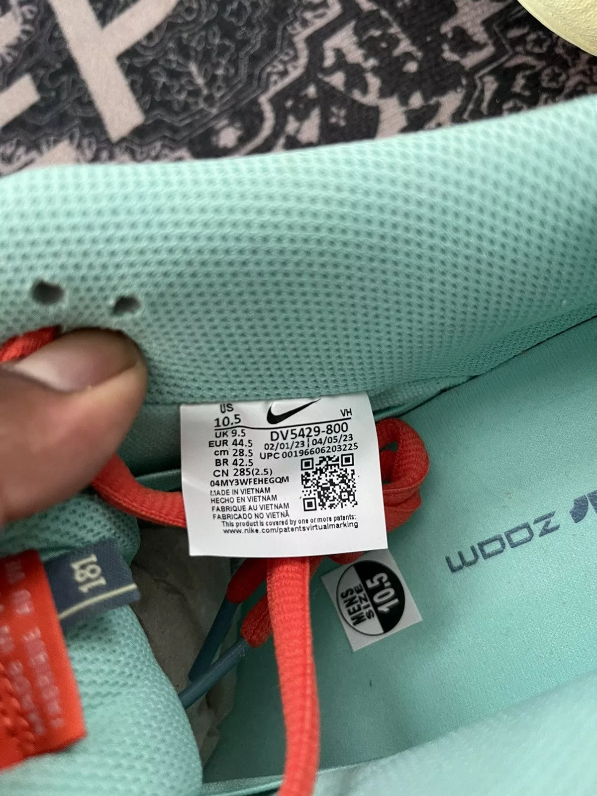 Nike Low Top Sneakers Nike Dunk Low ‘Orange Emerald Rise’