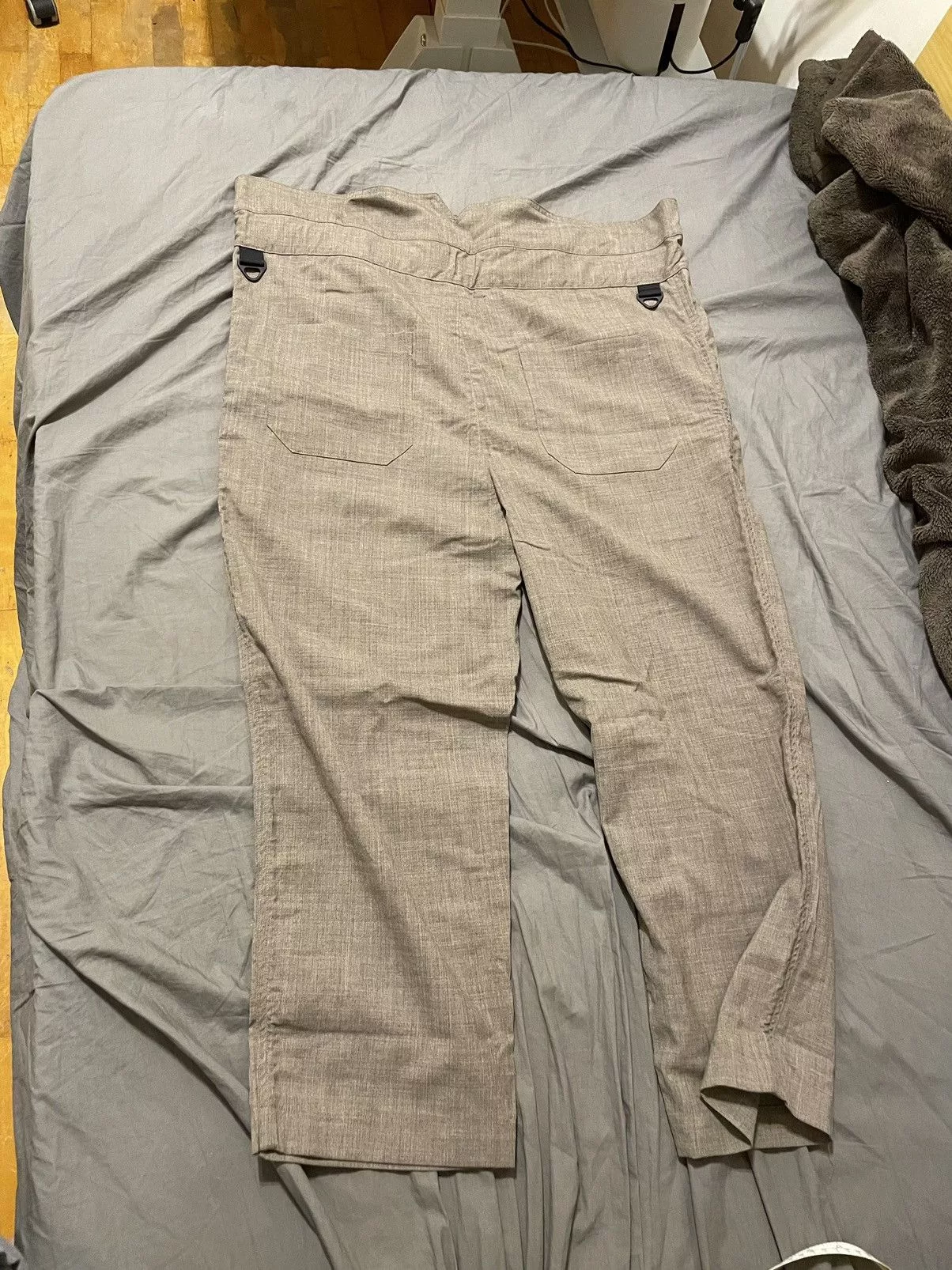 meanswhile Casual Pants Meanswhile wool high waist pants Brown