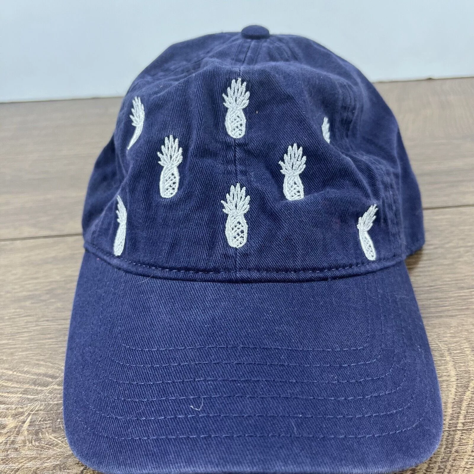 Other Hats Other Pineapple Hat Blue Pineapple Adjustable Hat Blue Adjustable