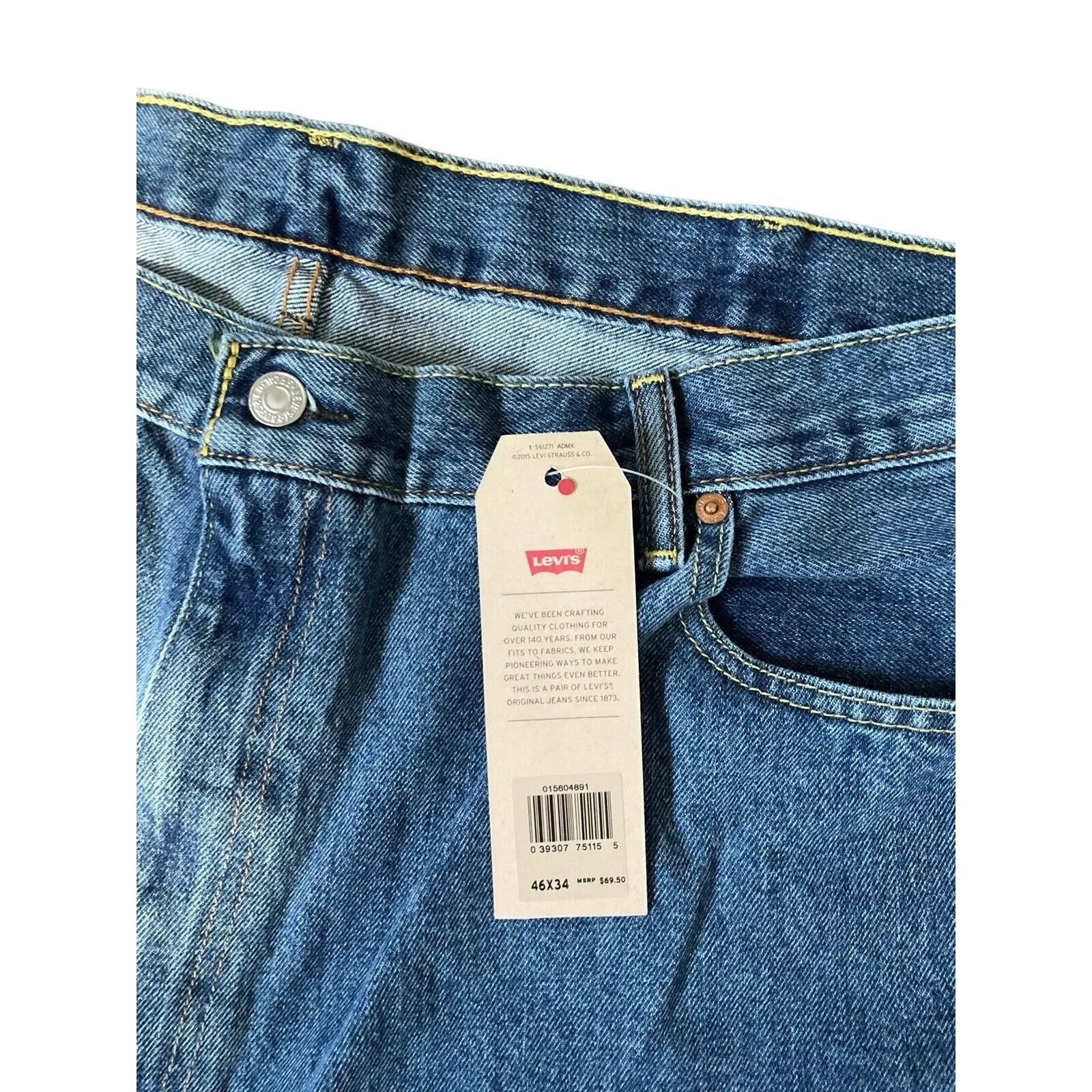 Levi's Denim Levi's Levis 560 Big & Tall Jeans NWT 46 Blue