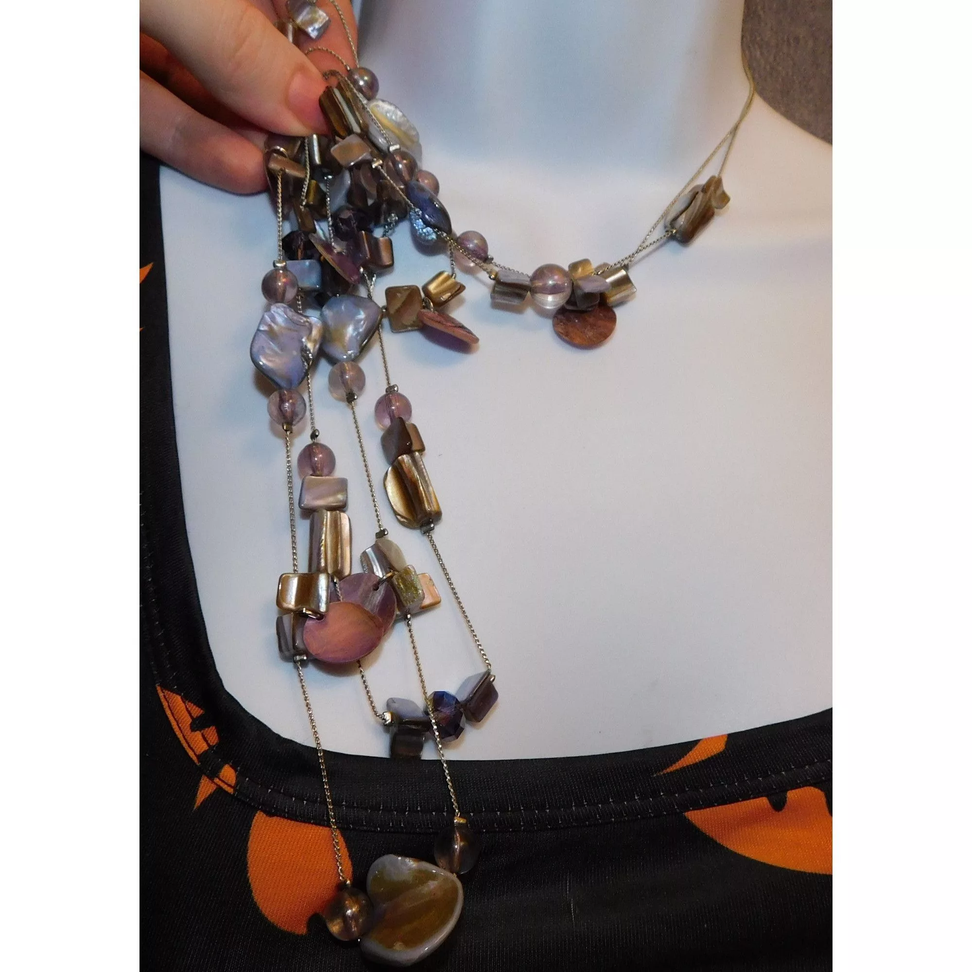 Other Necklaces Other Purple Shell Necklace