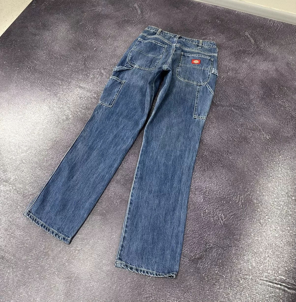 Dickies Denim Vintage Dickies Y2K Blue Work Hype Slim Jeans Streetwear
