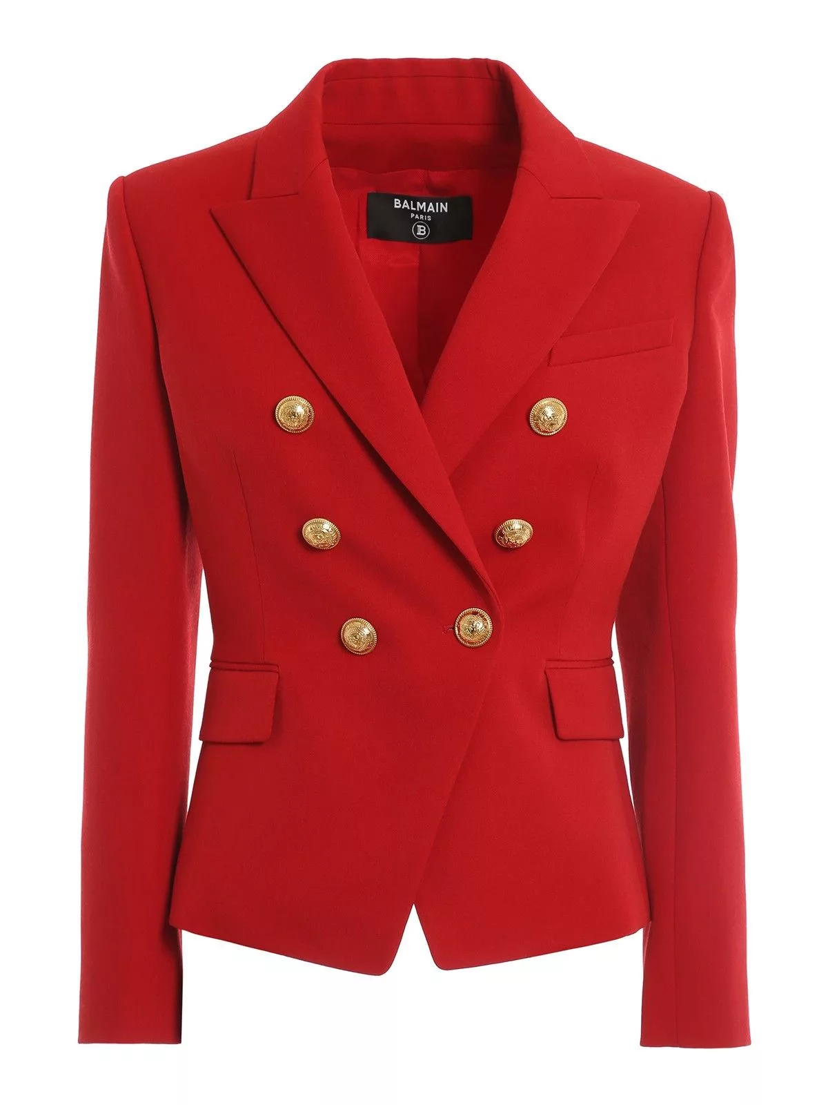 Balmain Blazers Balmain o1w1db10624 Blazer in Red