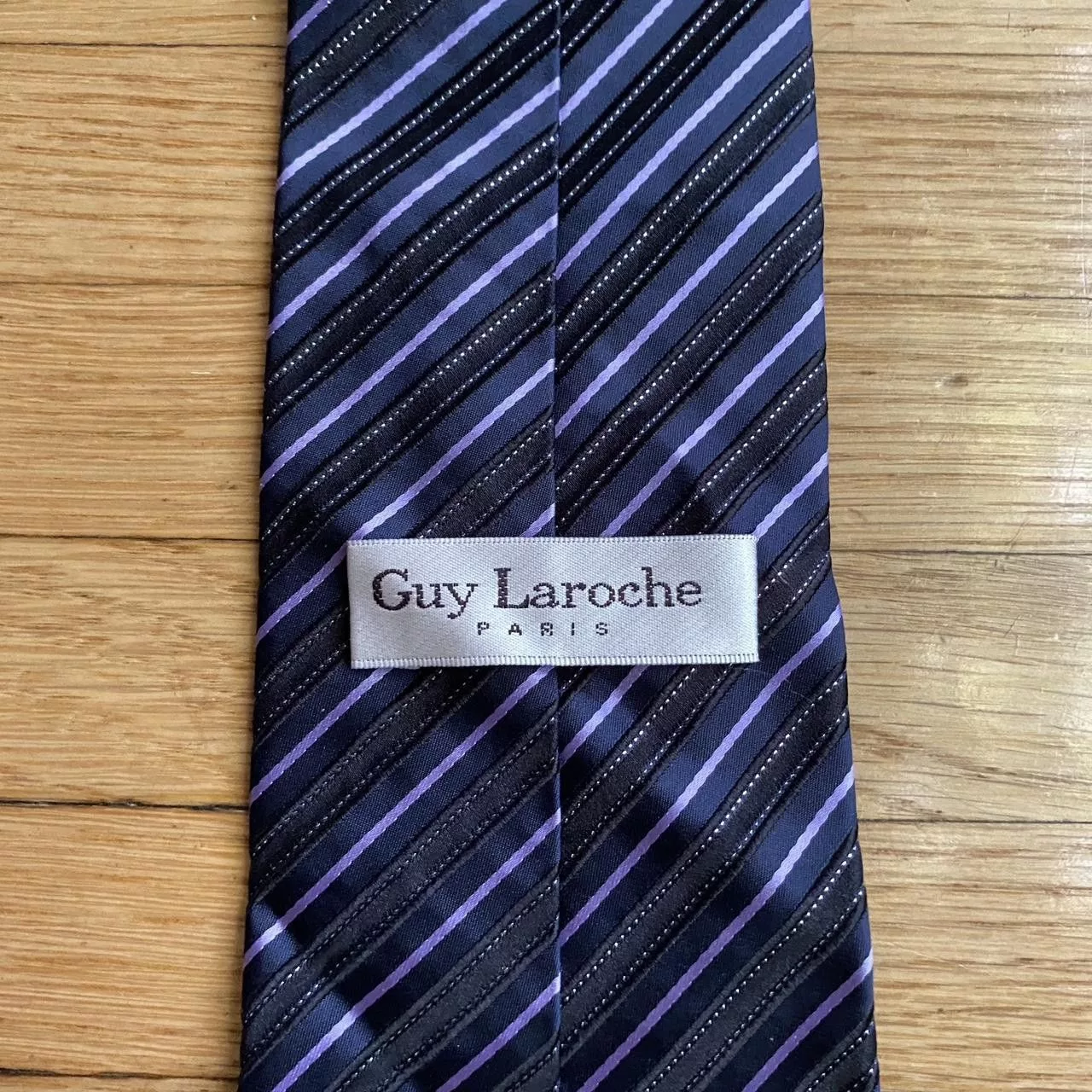 Guy Laroche Ties Pocketsquares Guy Laroche Paris Tie Blue