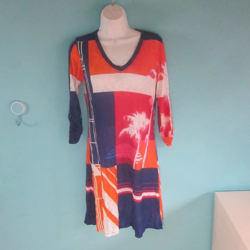 Other Midi Dresses Other David Cline Dress "Bali" Size M Blue