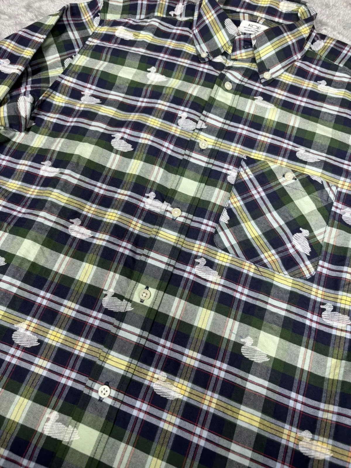 Thom Browne Shirts Button Ups Koe x Thom Browne Blue