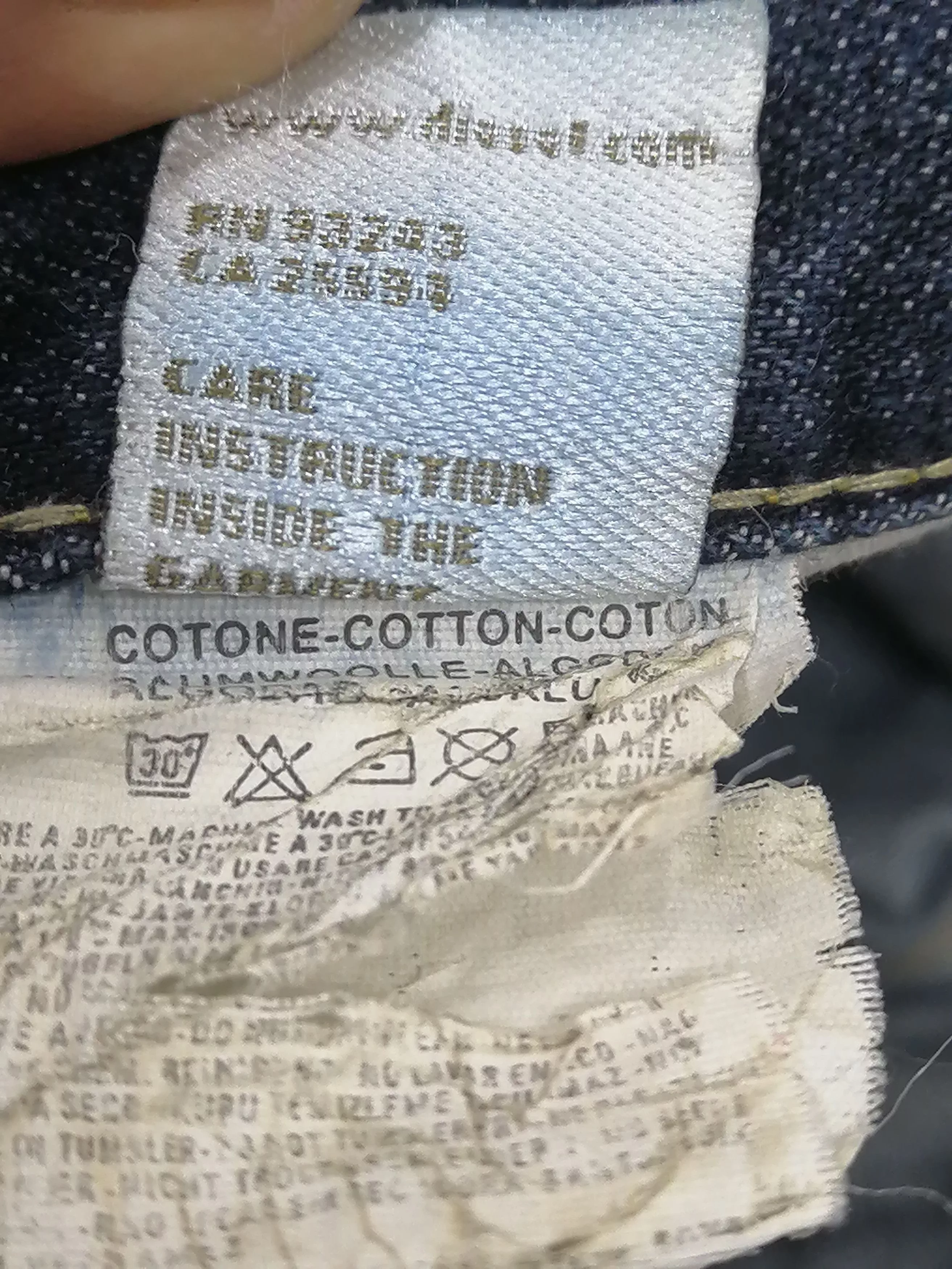 Diesel Denim Diesel Straight Cut Jeans Multi Vintage