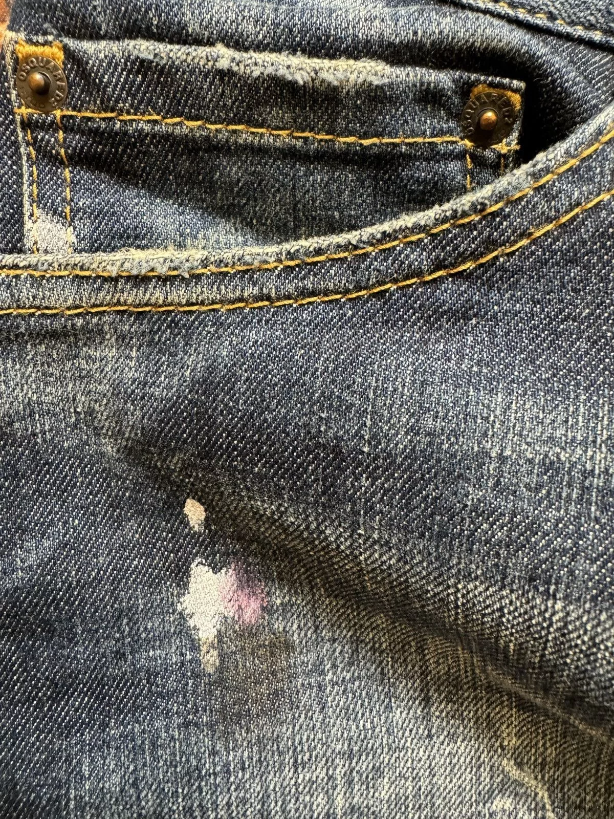 Dsquared2 Denim Dsquared2 Dsquared icon denim pants distressed Japan style Blue