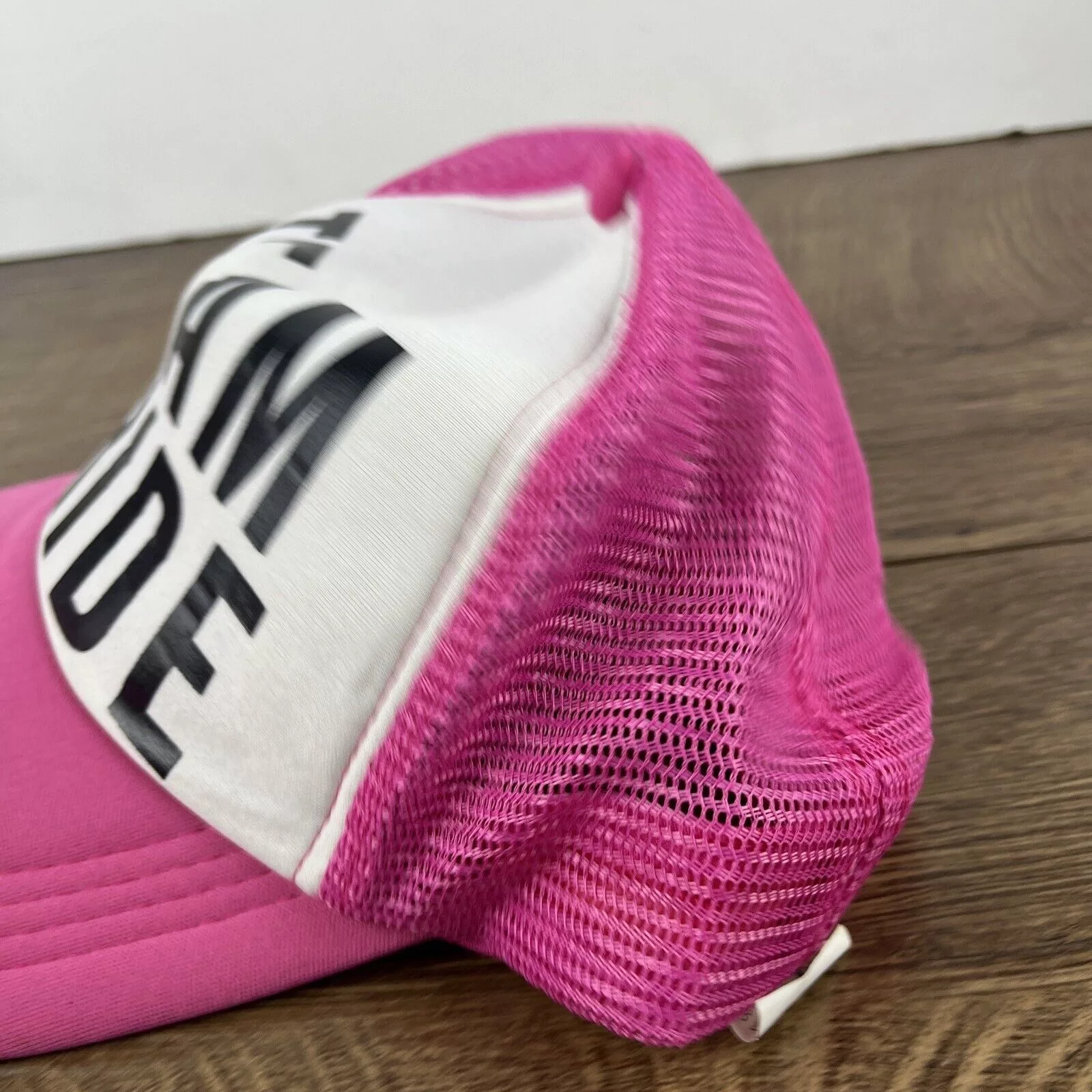 Other Hats Other Team Bride Hat Bride Snapback Pink Hat Adjustable Adult Size
