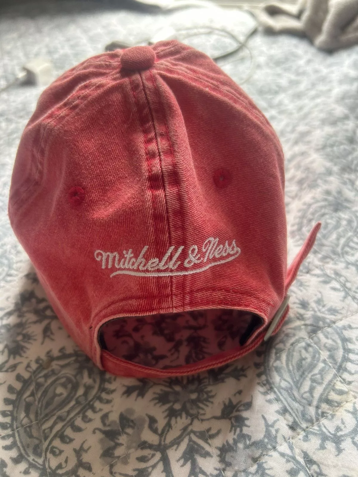 Mitchell & Ness Hats Mitchell & Ness × NBA Mitchell & ness Houston rockets hat Red