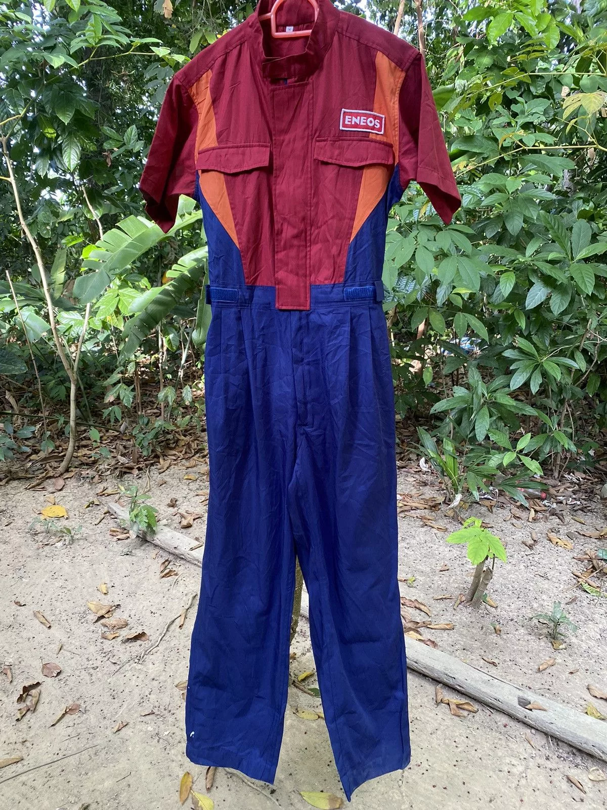 Formula 1 Light Jackets Formula 1 Vintage eneos racing overall Red