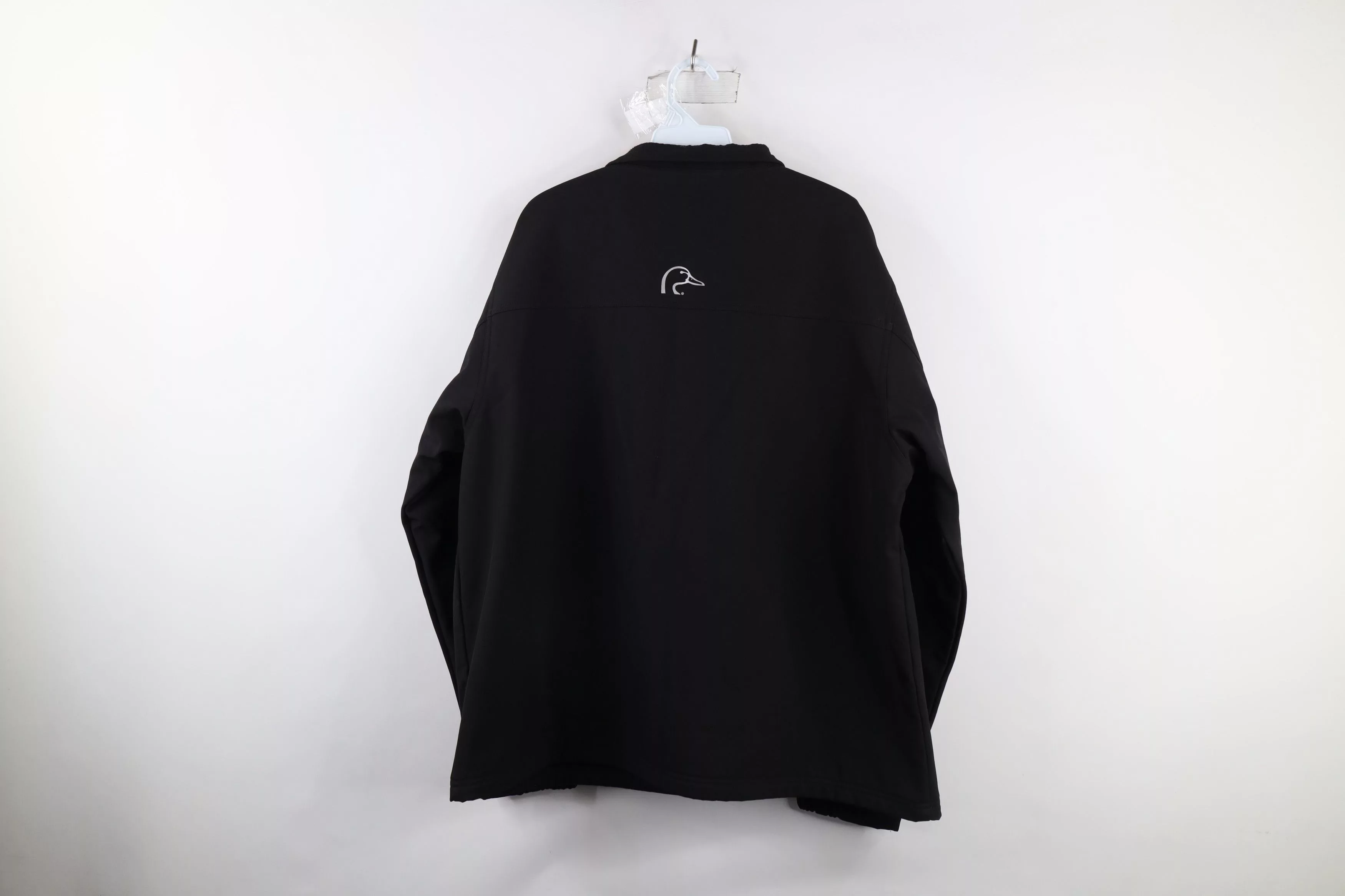Vintage Light Jackets Vintage Ducks Unlimited Fleece Lined Softshell Jacket Black