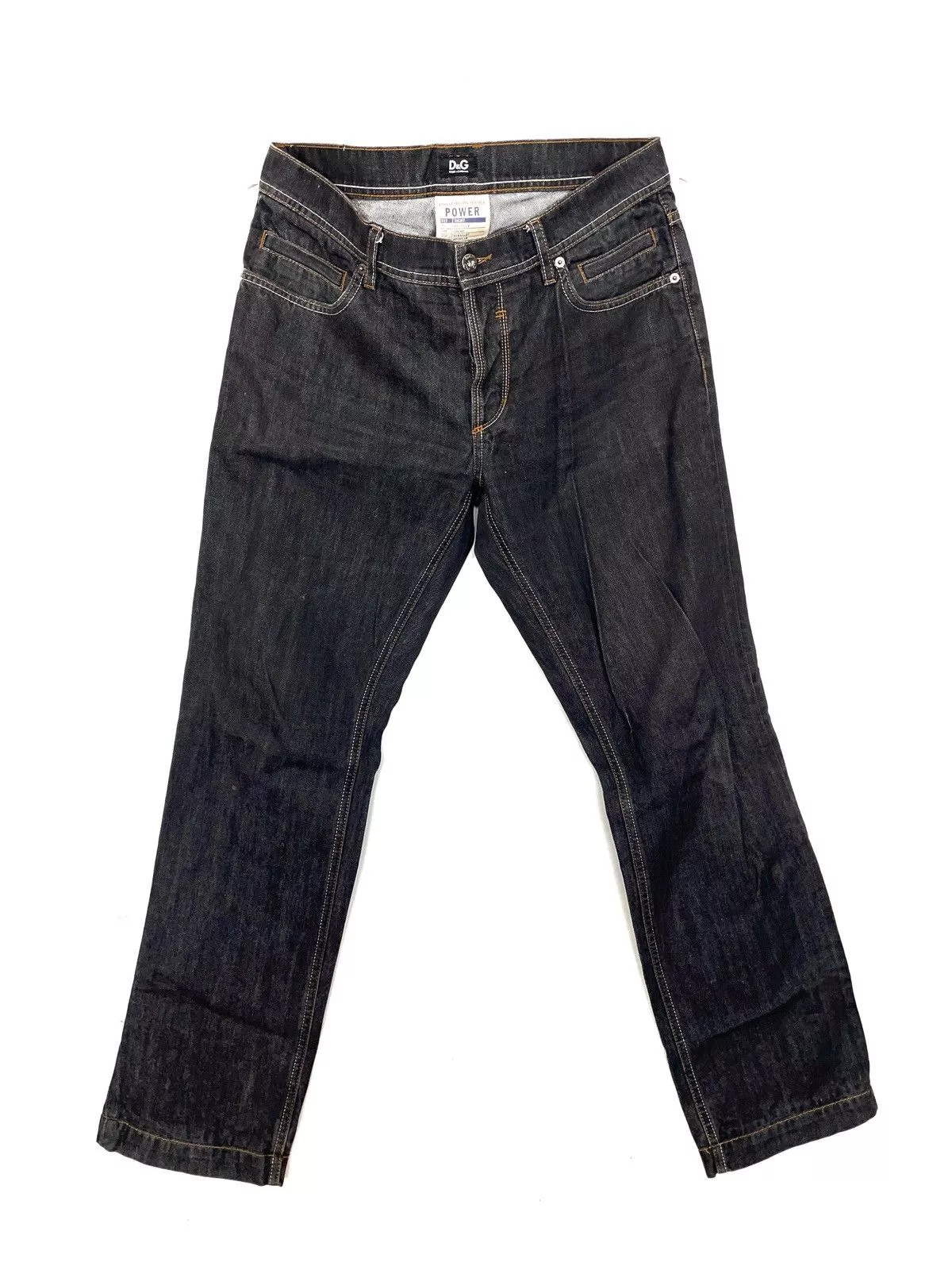 Dolce & Gabbana Denim Dolce & Gabbana × Vintage Dolce & Gabbana Gray Vintage Rare Straight Jeans Size 36 Streetwear