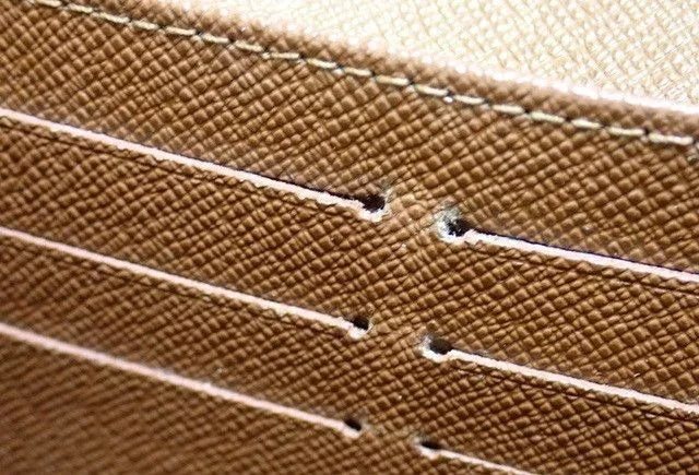 Louis Vuitton Wallets Louis Vuitton Sarah Monogram Leather Brown Wallet