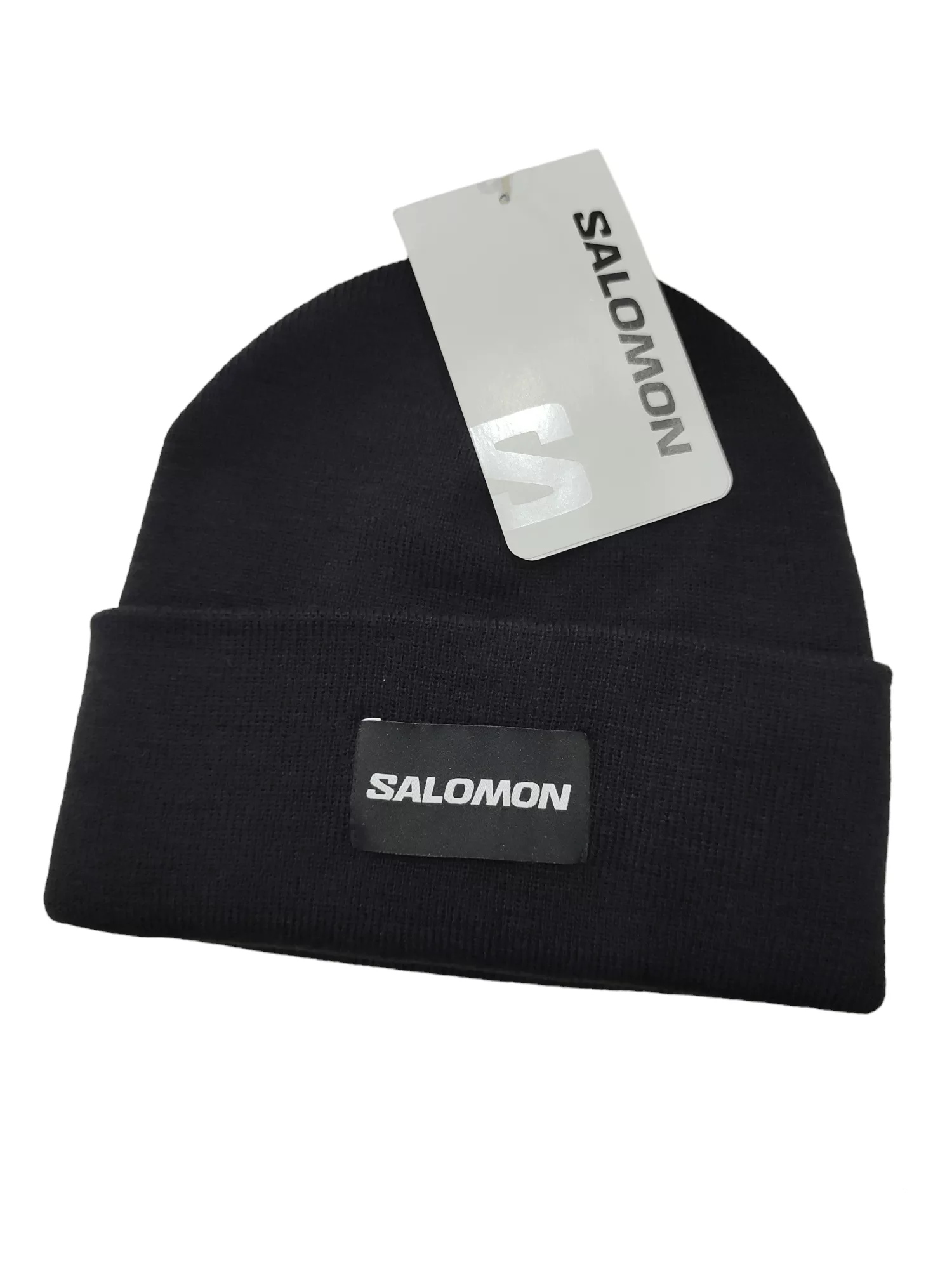 Salomon Hats Salomon × Vintage SALOMON Beanie Hats Black Streetwear