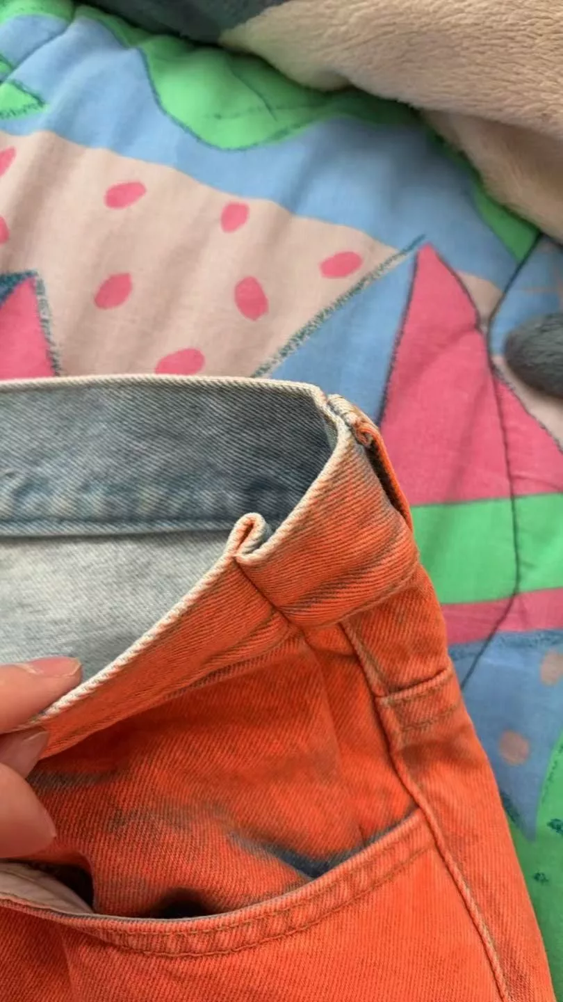 Givenchy Denim Givenchy peach denim pants Orange