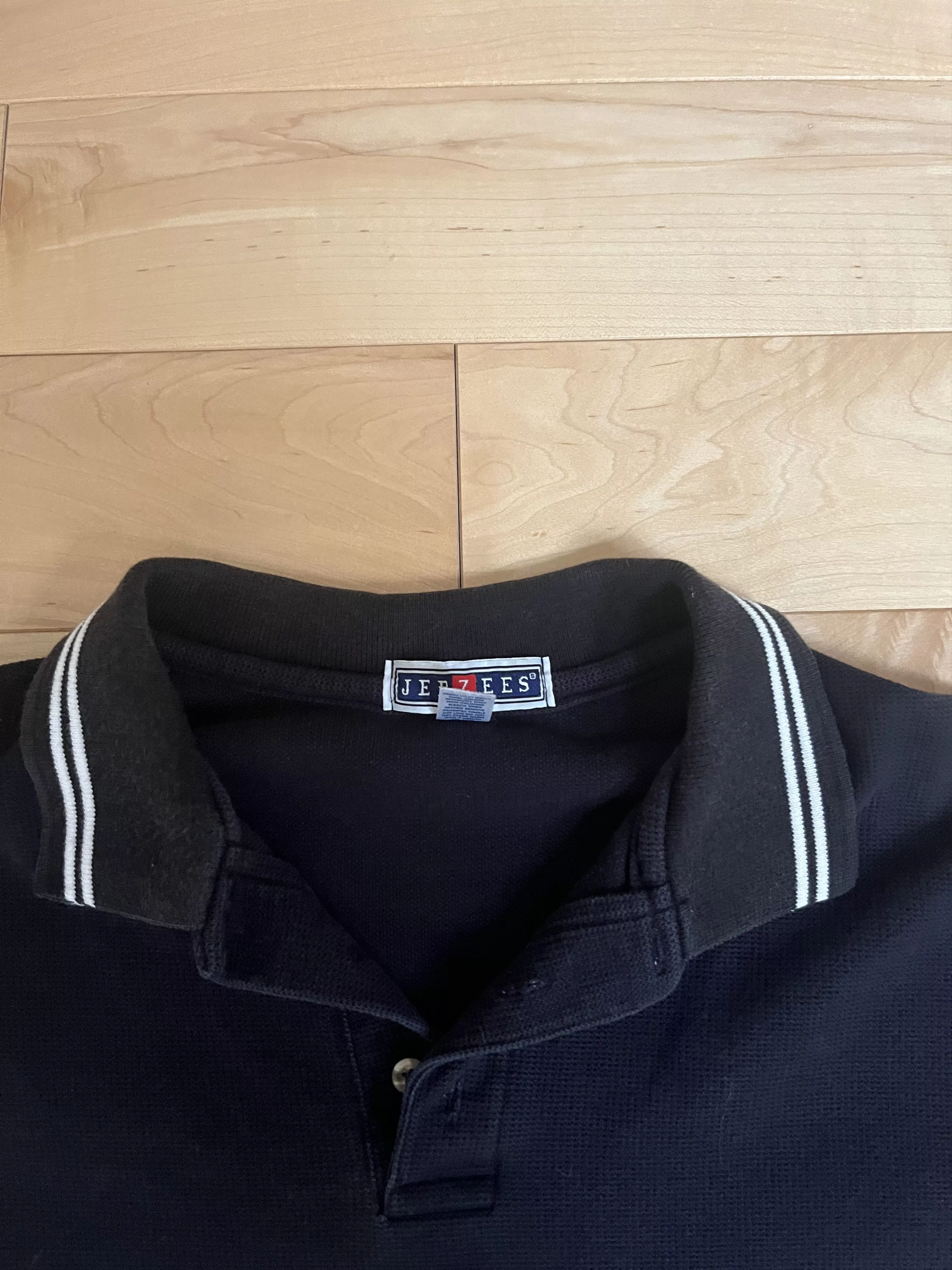 Jerzees Polos Jerzees × Vintage Jerzees Vintage Polo Black