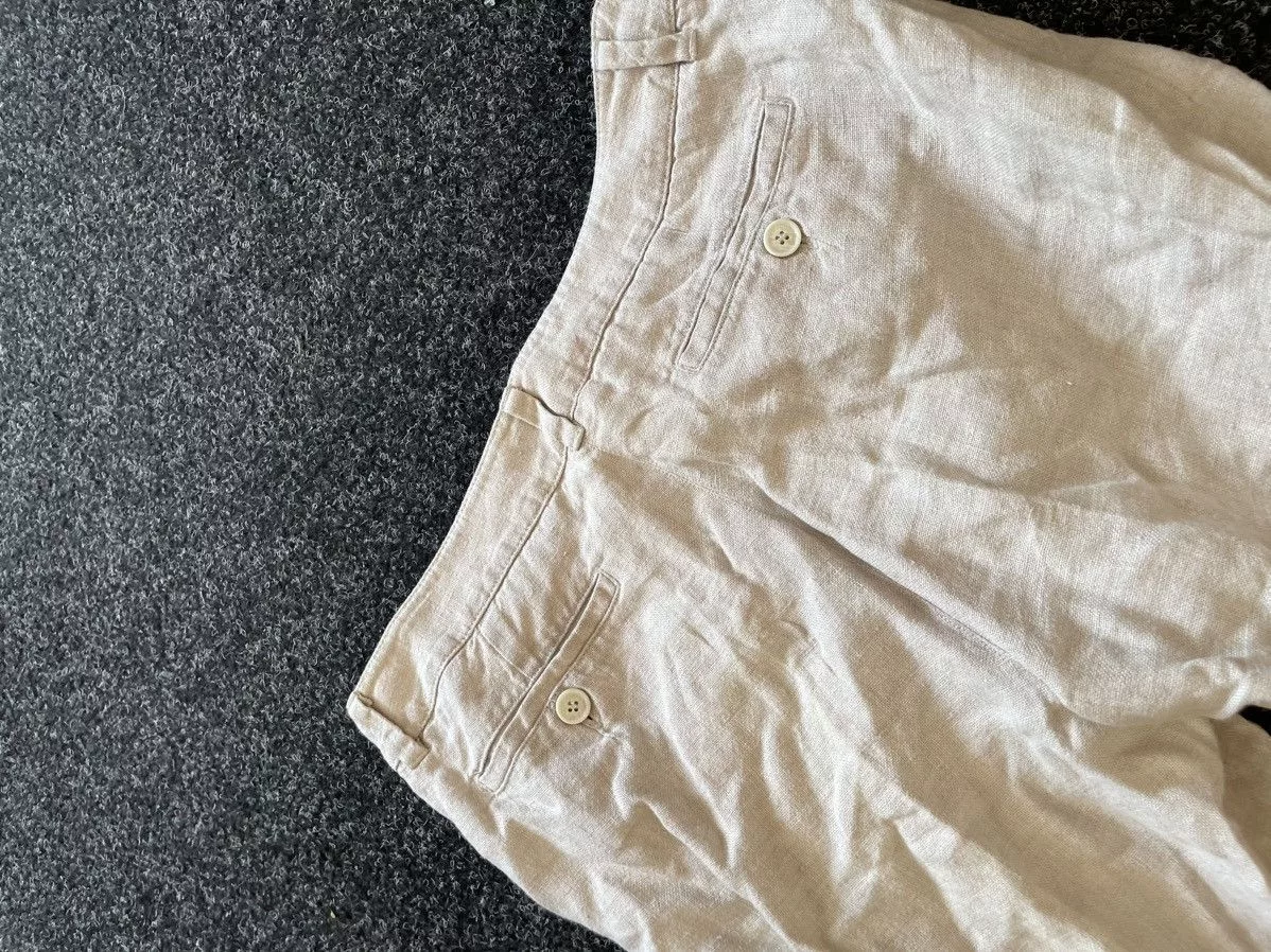 Max Mara Pants Max Mara × Weekend Max Mara Linen pants Max Mara Weekend old joggers chinos WIDE LEG W3 Multi Vintage
