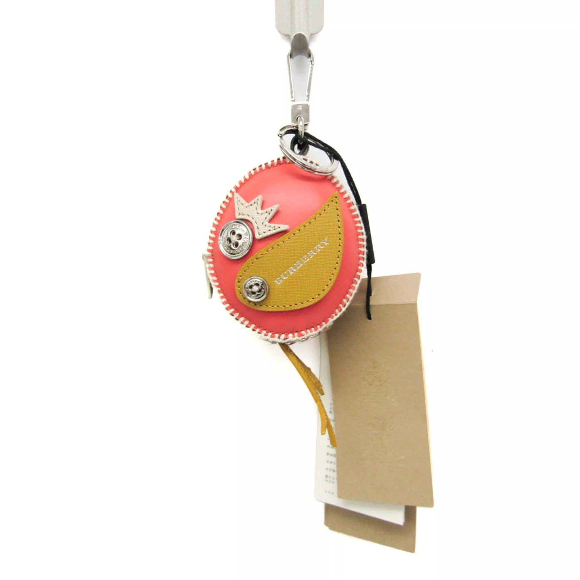 Burberry Miscellaneous Burberry BIRD CHARM 8001237 Keyring (Brown,Pink,Yellow)
