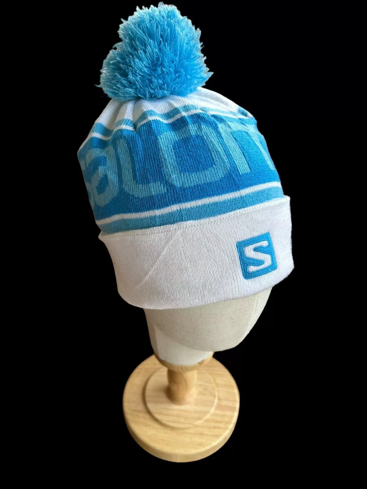 Salomon Hats SALOMON Big Logo Beanie Hats 🔥 White Gorpcore