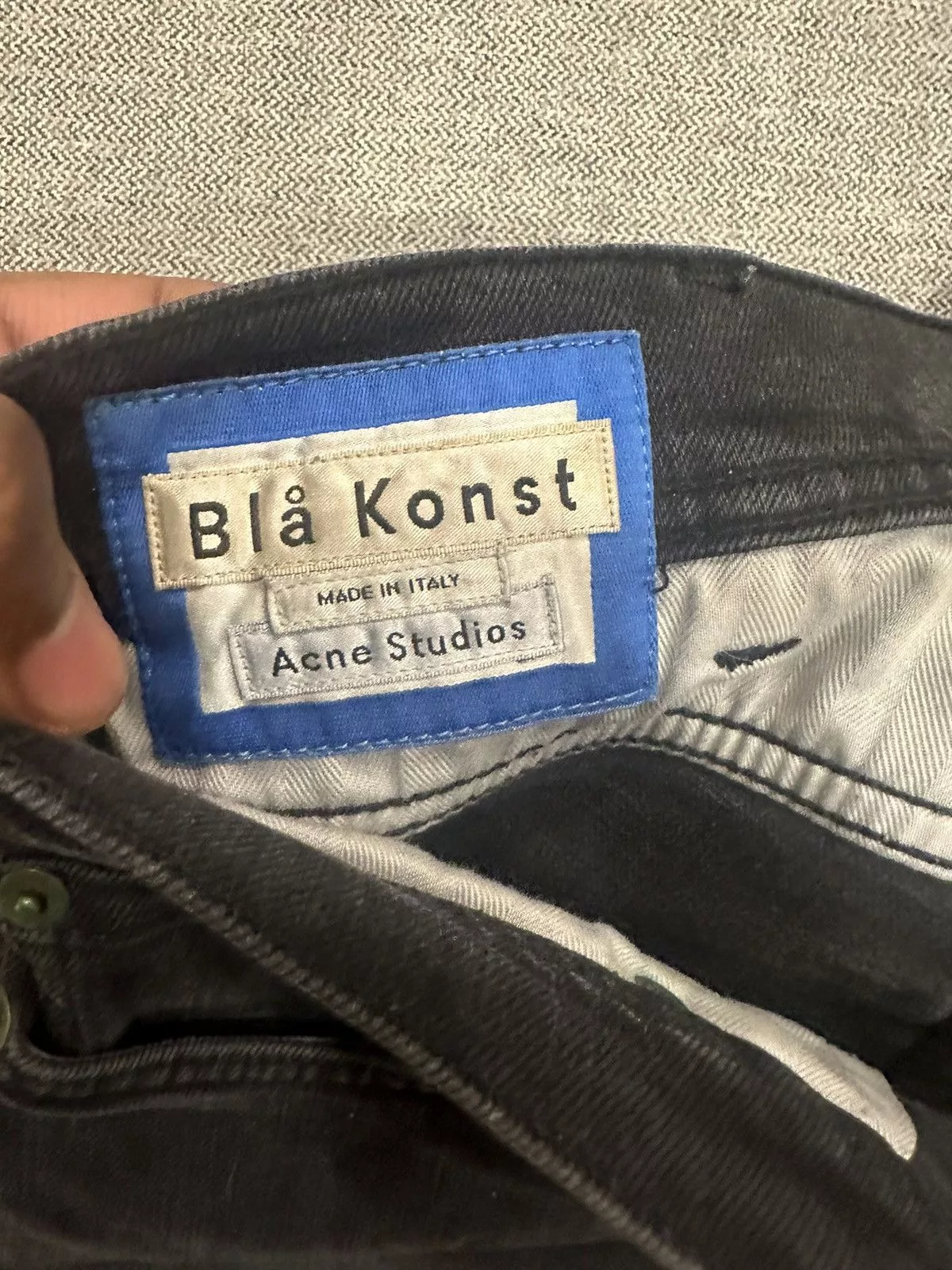 Size 31 Acne Studios denim Black