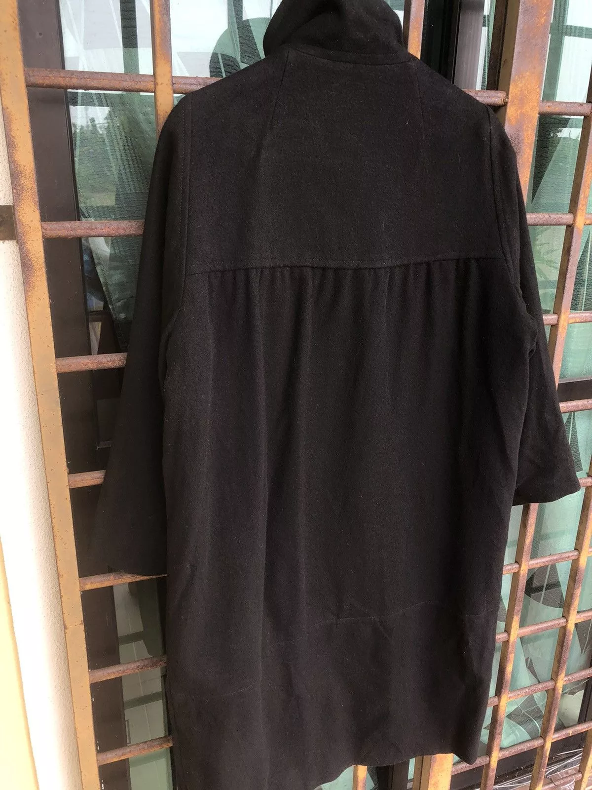 Dries Van Noten Coats Dries Van Noten Wool Long Coat Black