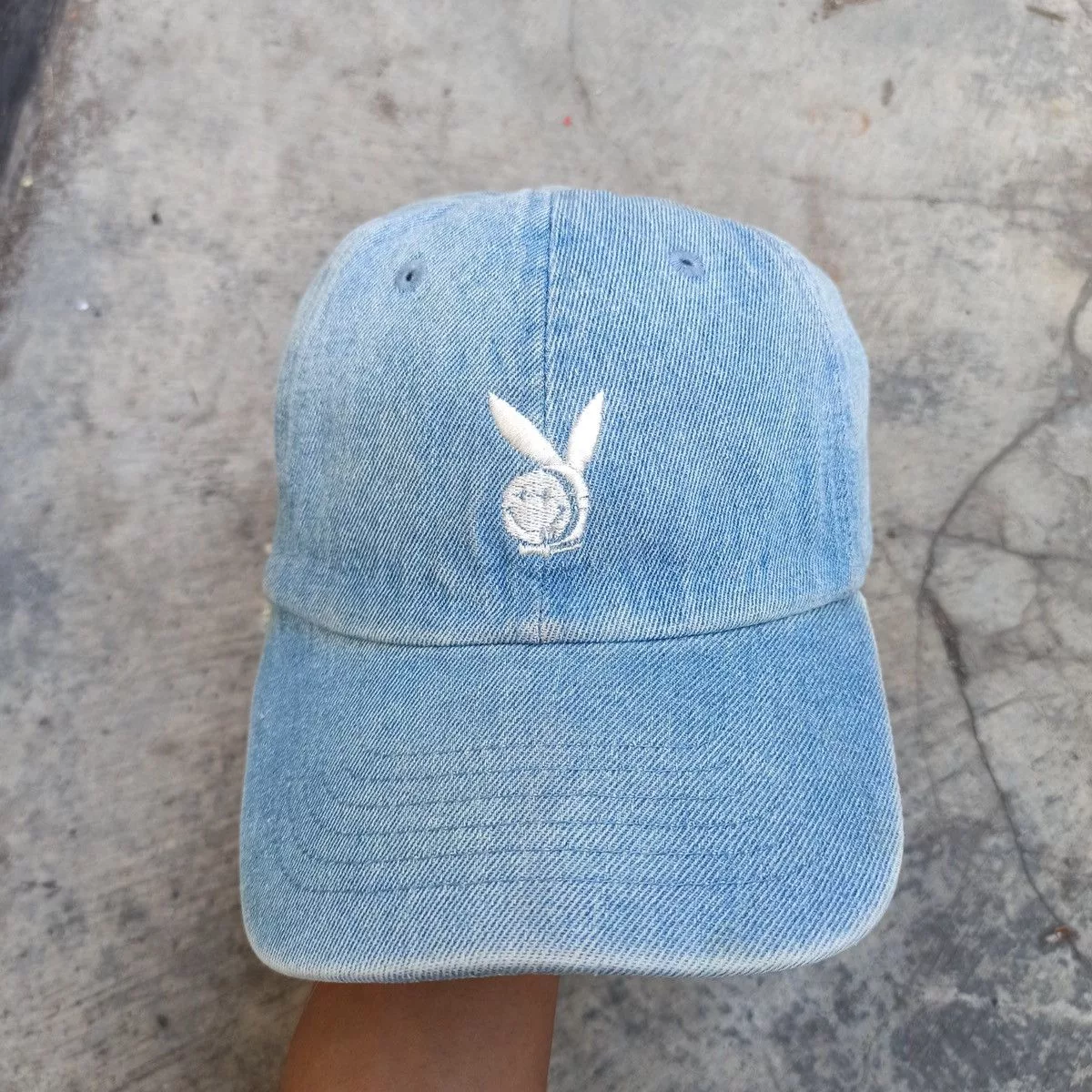 Unsound Rags Hats Unsound Rags Sick bunny emoji washed hat Multi Avant-Garde