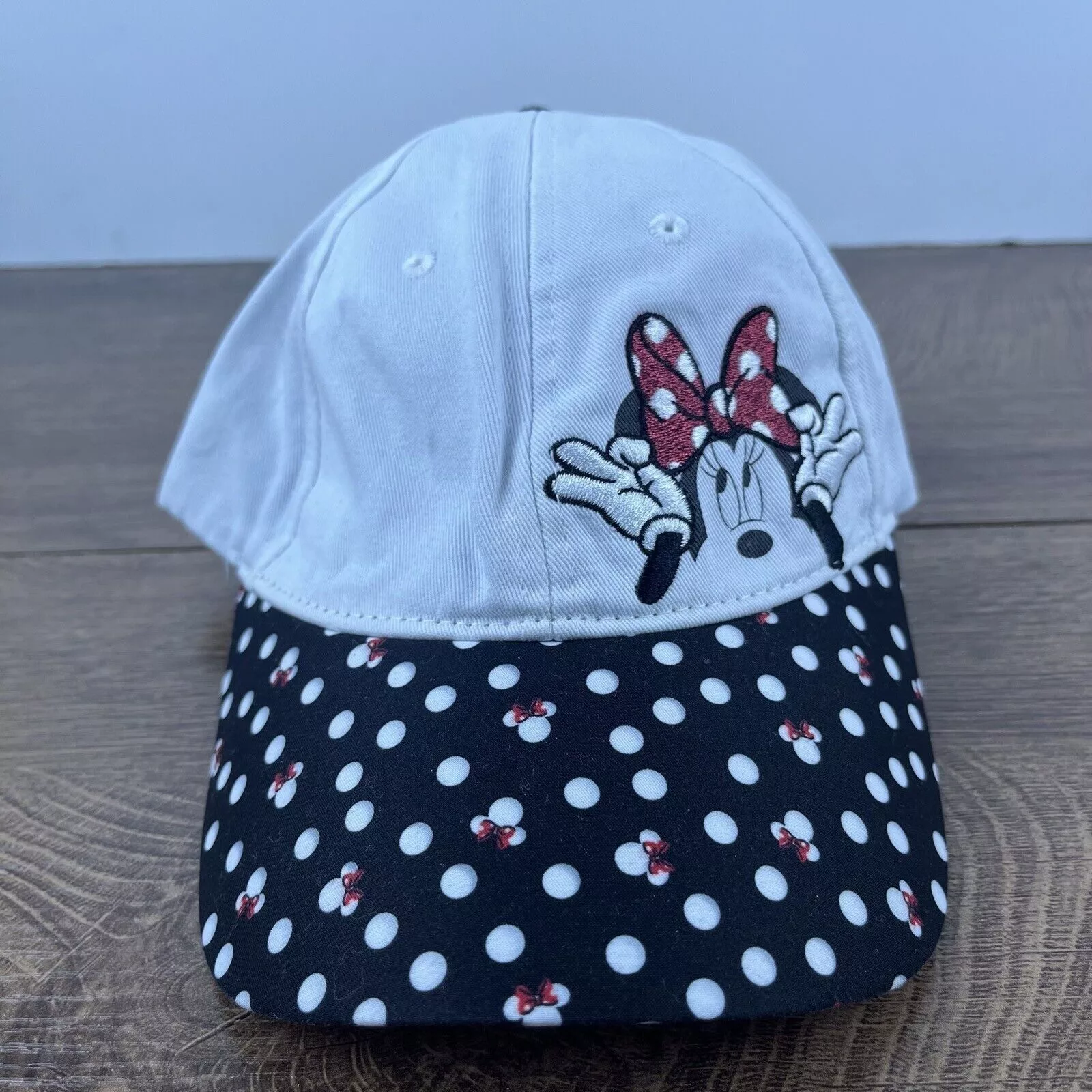 Other Hats Other Minni Mouse Hat Mini Mouse Hat White Adjustable Hat White Ad