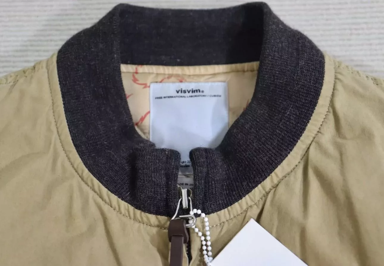 Visvim Light Jackets Visvim 17ss Hartman bomber Beige