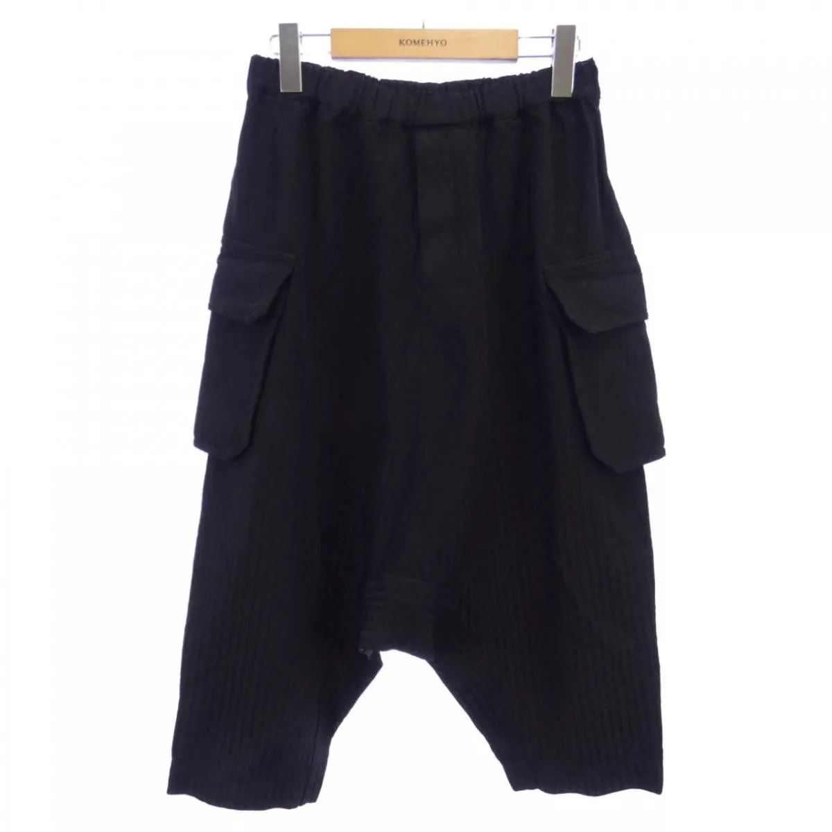Comme des Garcons Black Shorts Cargo Half Pants Saruel Black