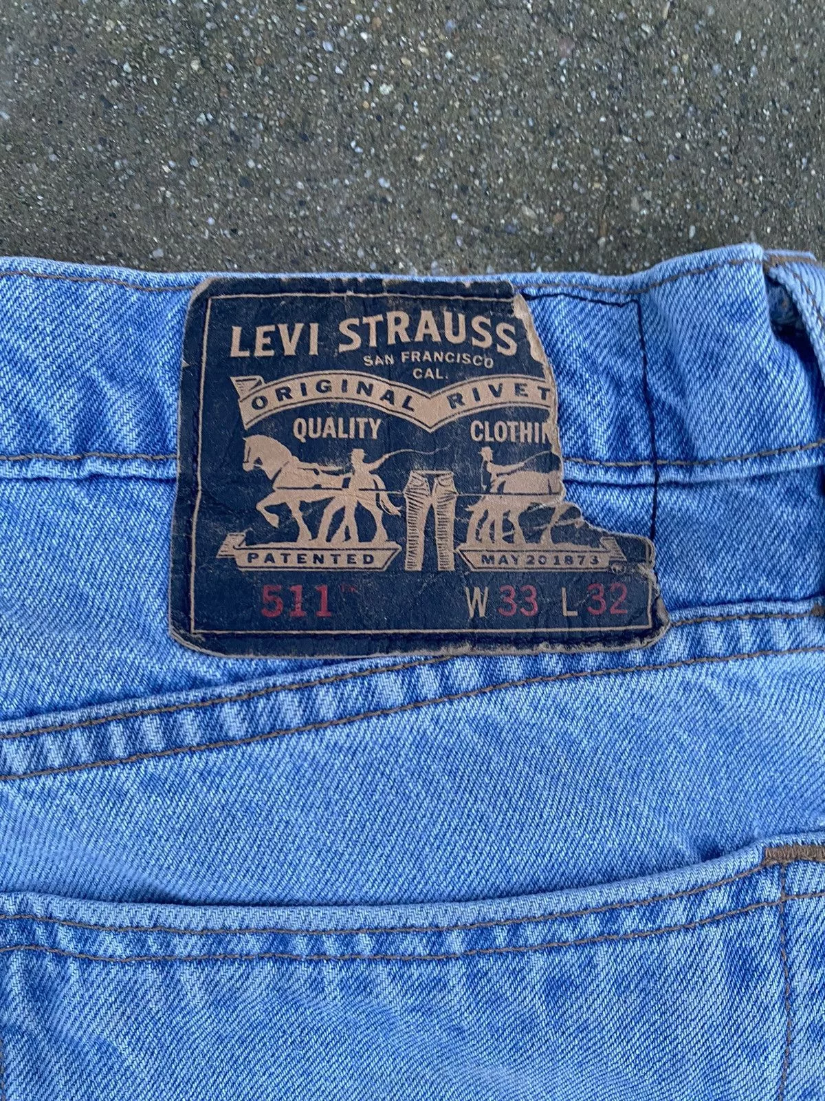 Levi's Denim Levi's × Vintage Vintage Levi’s 511 Blue