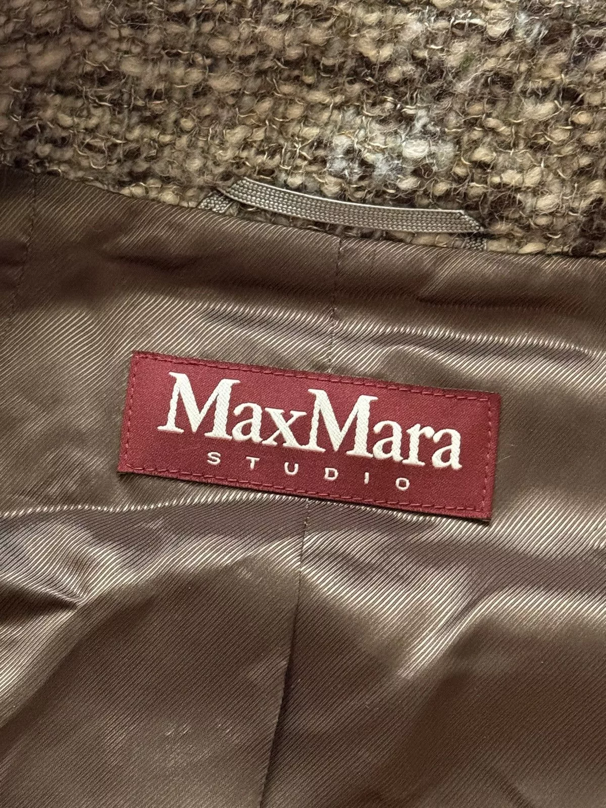 Max Mara Coats Max Mara × Weekend Max Mara Max Mara studio crop coat jacket blazer short sleeve cape Multi Luxury