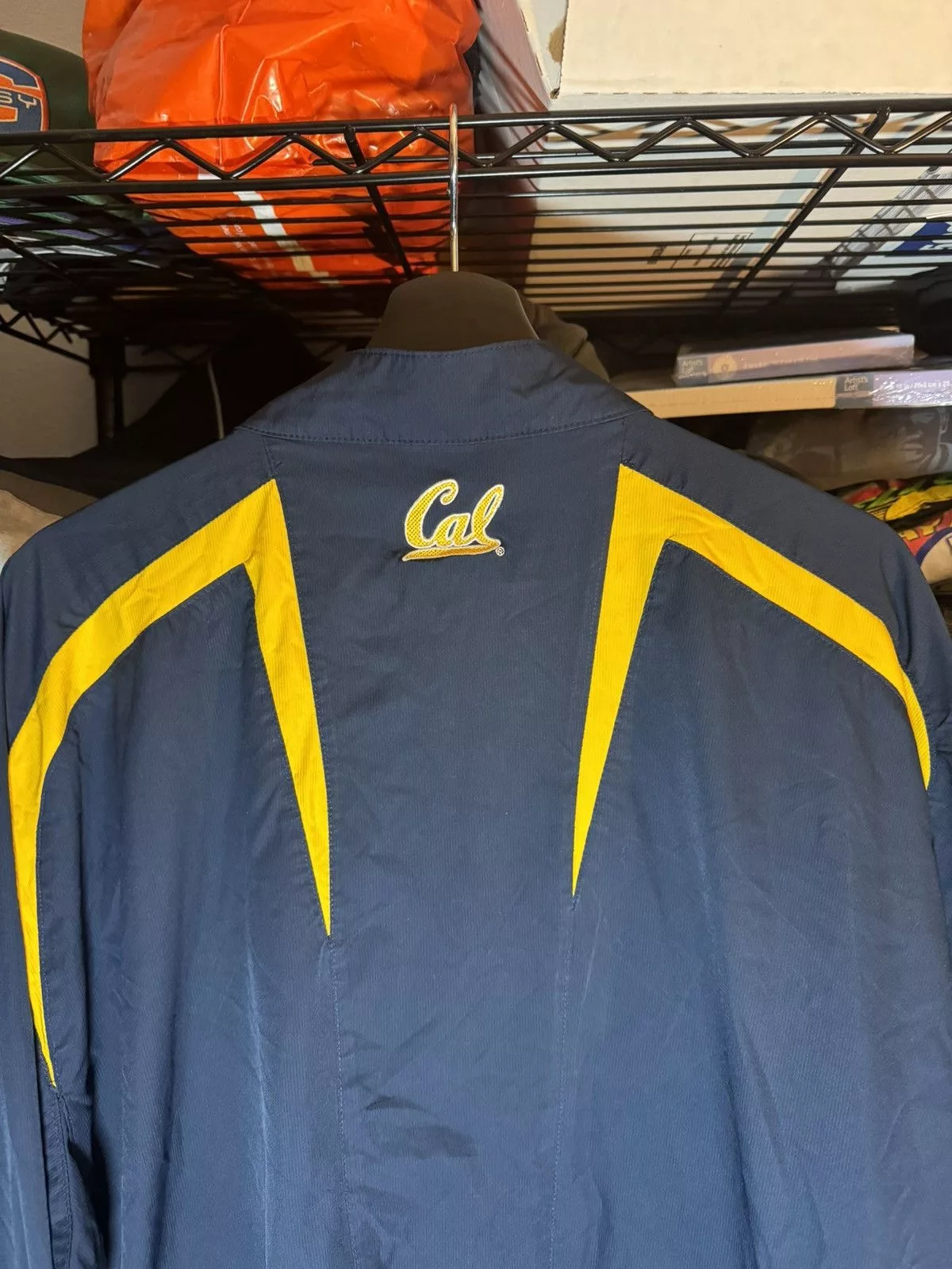 NCAA Light Jackets NCAA × Nike × Vintage Vintage Nike UC Berkeley Jacket Blue