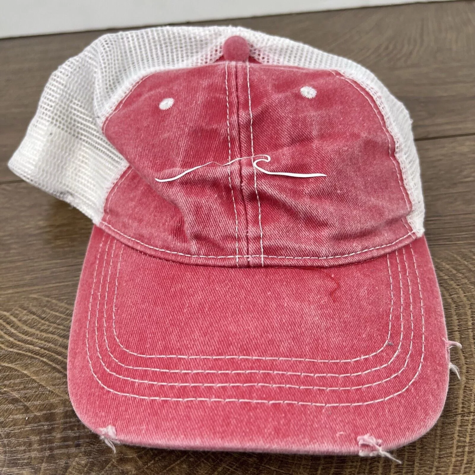Other Hats Other Waves Hat Red Adjustable Hat Red Adult Size Hat
