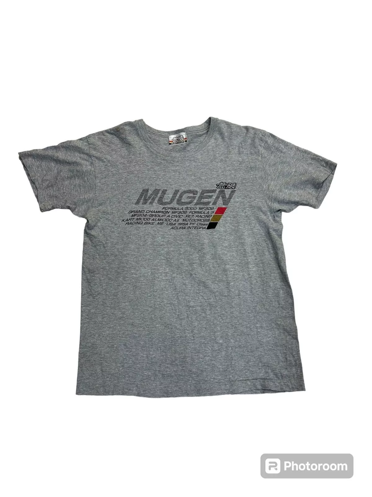 Honda Shirts Button Ups Honda mugen Gray