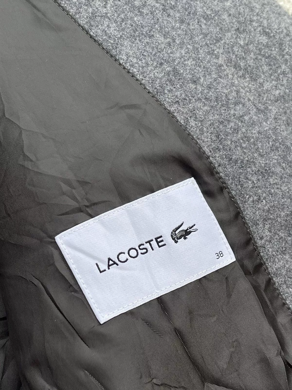 Lacoste Light Jackets 🔥 LACOSTE WOOL LIGHT JACKET Gray