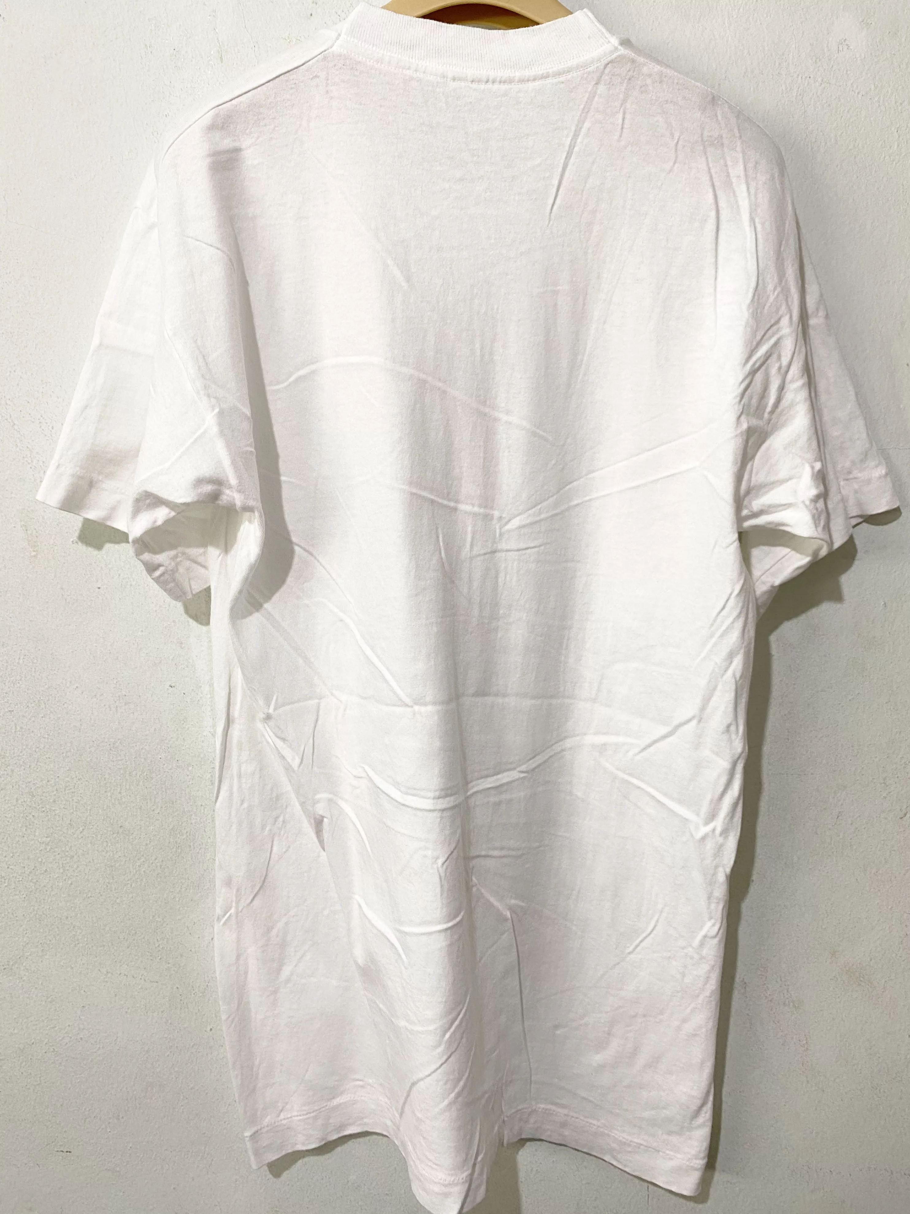 Vintage Short Sleeve T Shirts Vintage 90s Pasta Shirt White