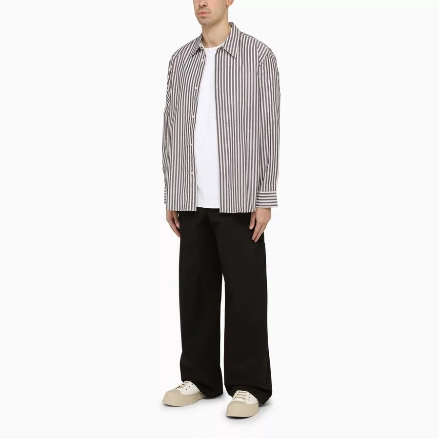 Studio Nicholson Shirts Button Ups Studio Nicholson o1d2blof0724 Striped Shirt Multicolor