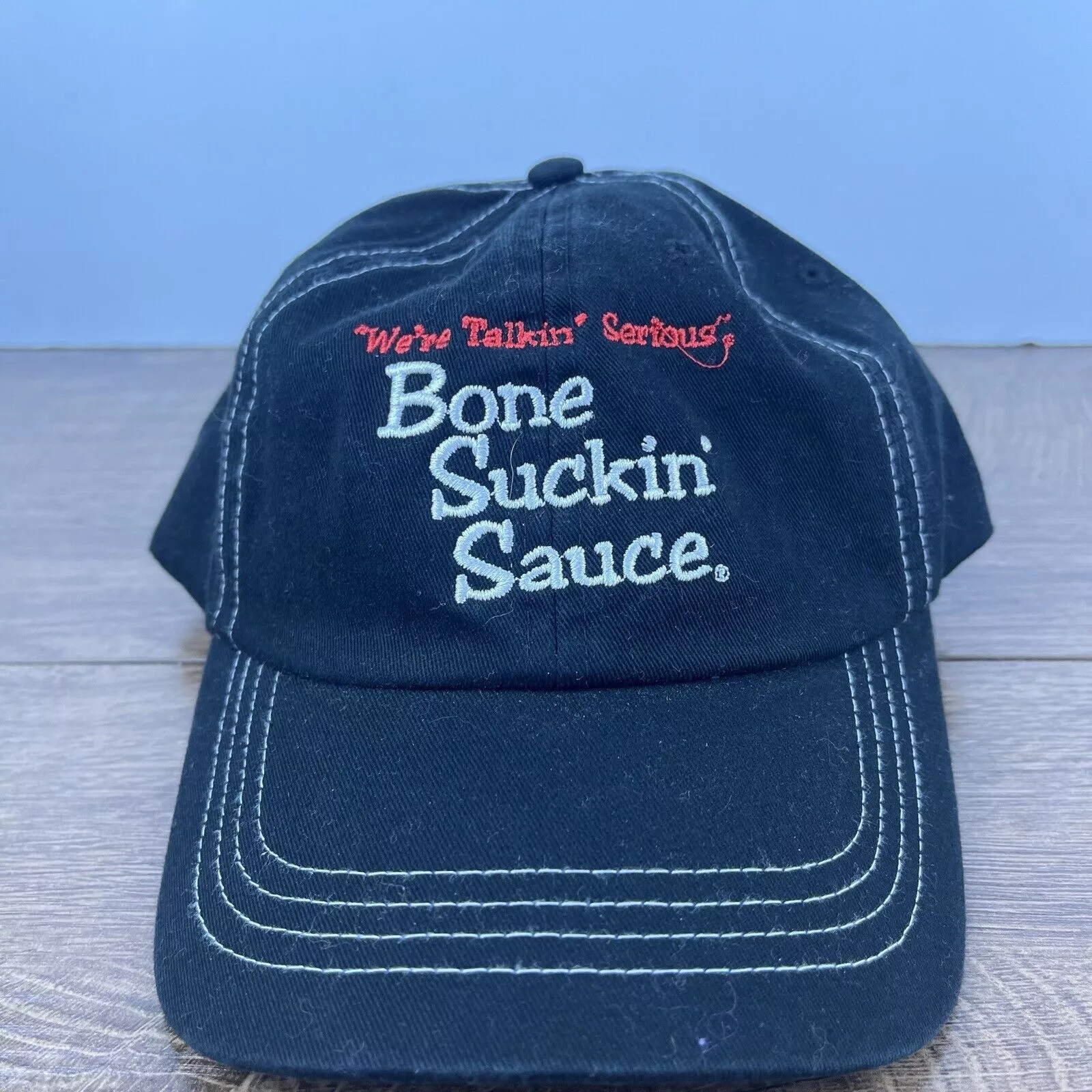 Other Hats Other Bone Suckin' Sauce Hat Adjustable Hat Black Hat Adjustable B