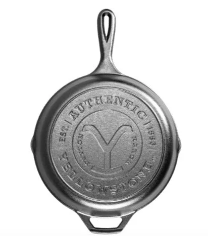 10.25" Yellowstone Cast Iron Skillet