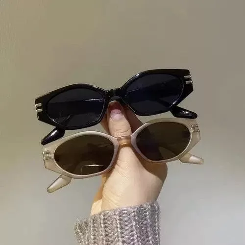 Electric Visual Sunglasses Electric Visual × Vintage Retro punk sunglasses Black